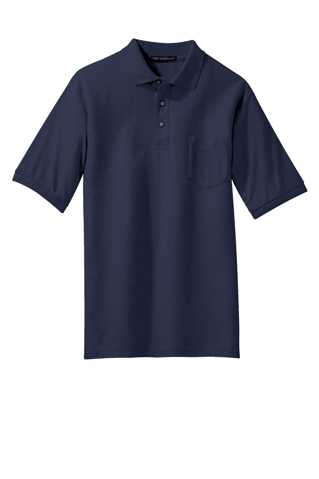 Port Authority TLK500P Port Authority Tall Silk Touch Polo with Pocket