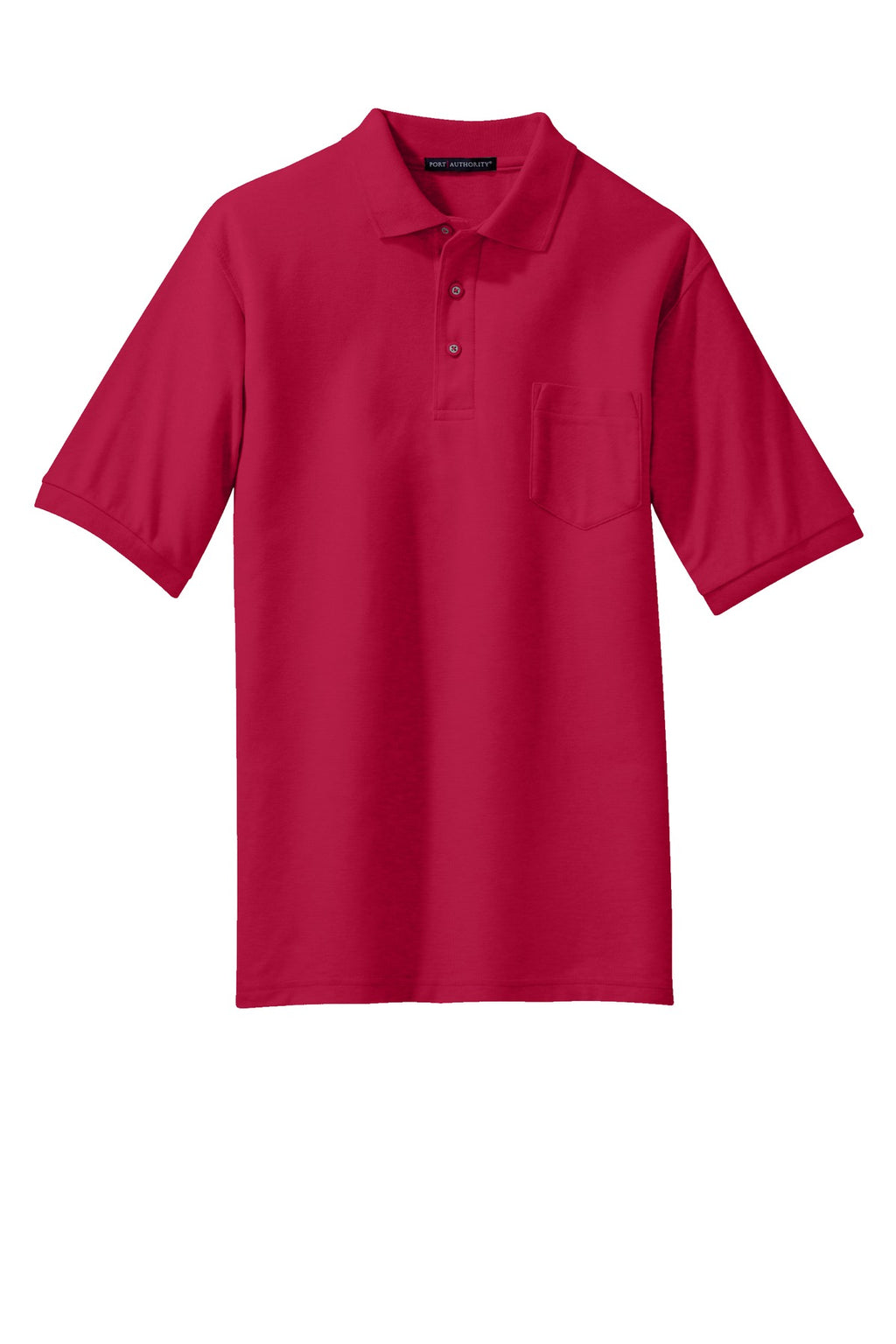 Port Authority TLK500P Port Authority Tall Silk Touch Polo with Pocket
