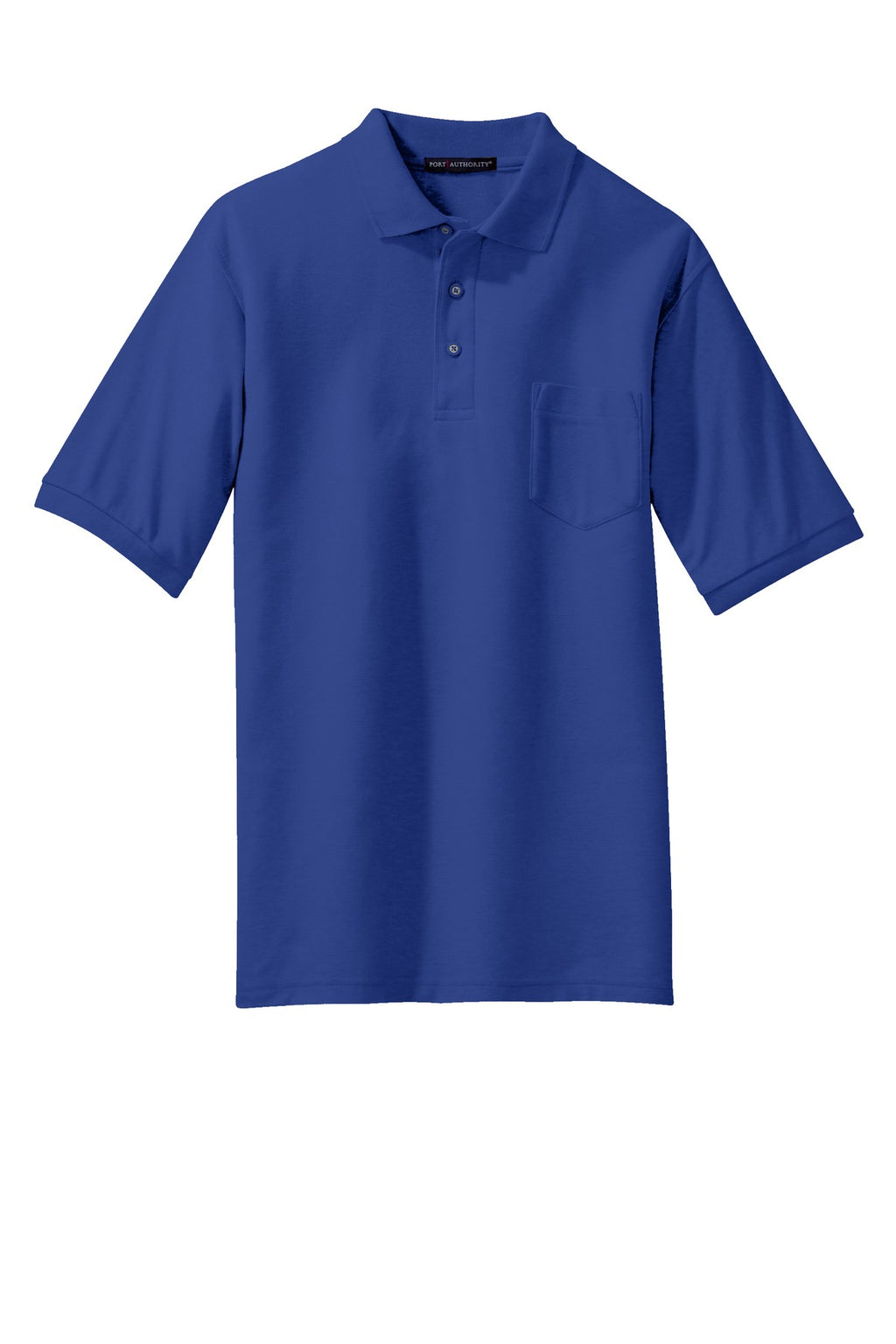 Port Authority TLK500P Port Authority Tall Silk Touch Polo with Pocket