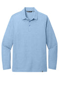 TravisMathew TM1MZ343 TravisMathew Oceanside Heather Long Sleeve Polo