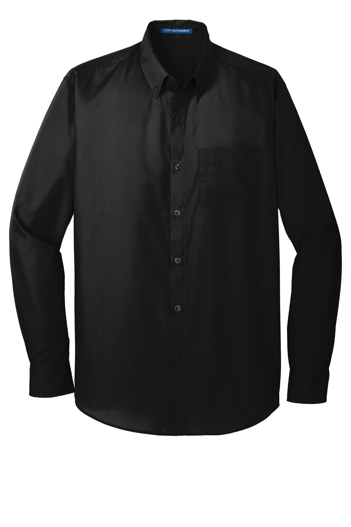 Port Authority TW100 Port Authority Tall Long Sleeve Carefree Poplin Shirt