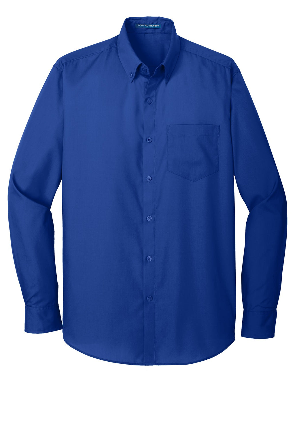 Port Authority TW100 Port Authority Tall Long Sleeve Carefree Poplin Shirt