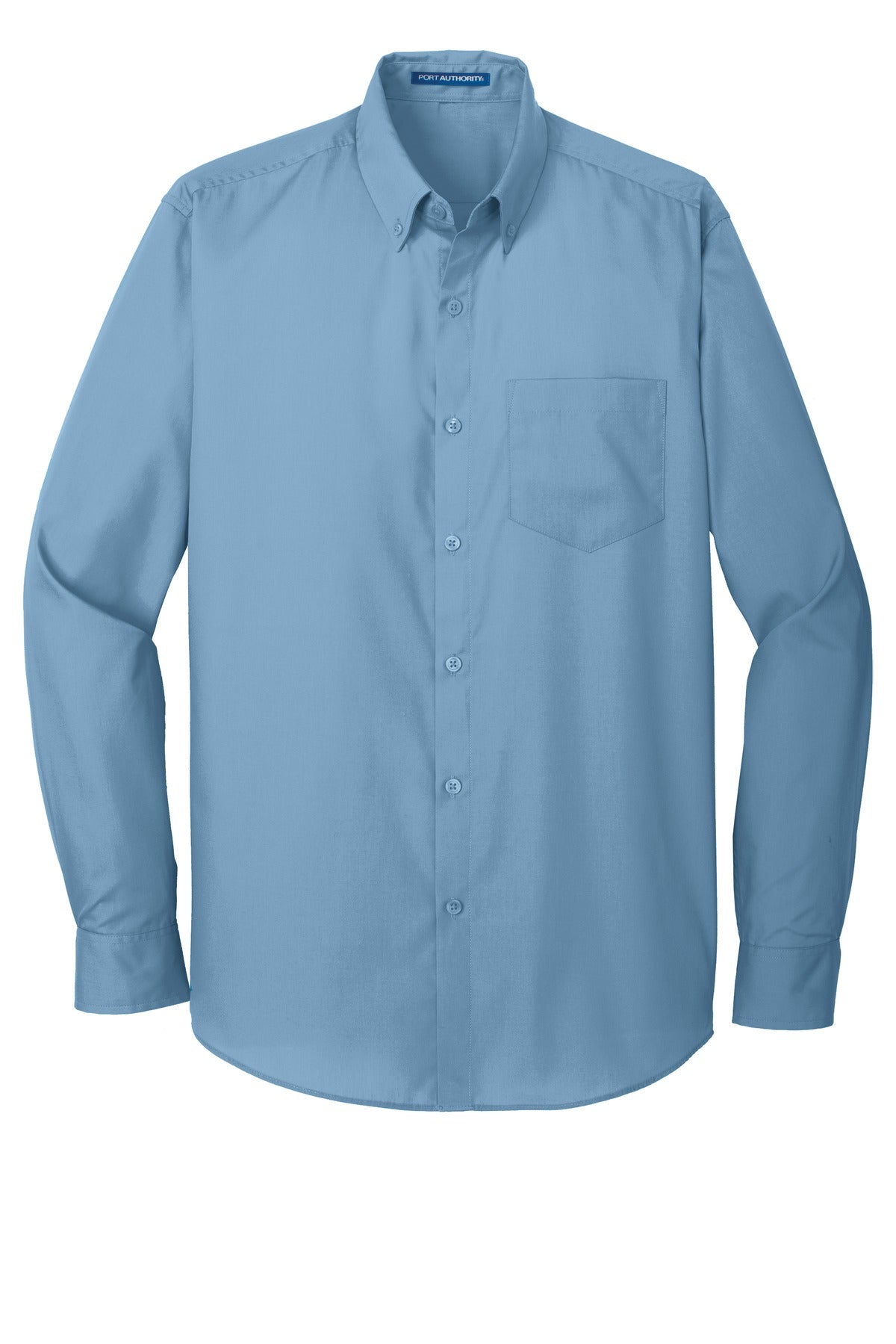 Port Authority W100 Port Authority Long Sleeve Carefree Poplin Shirt