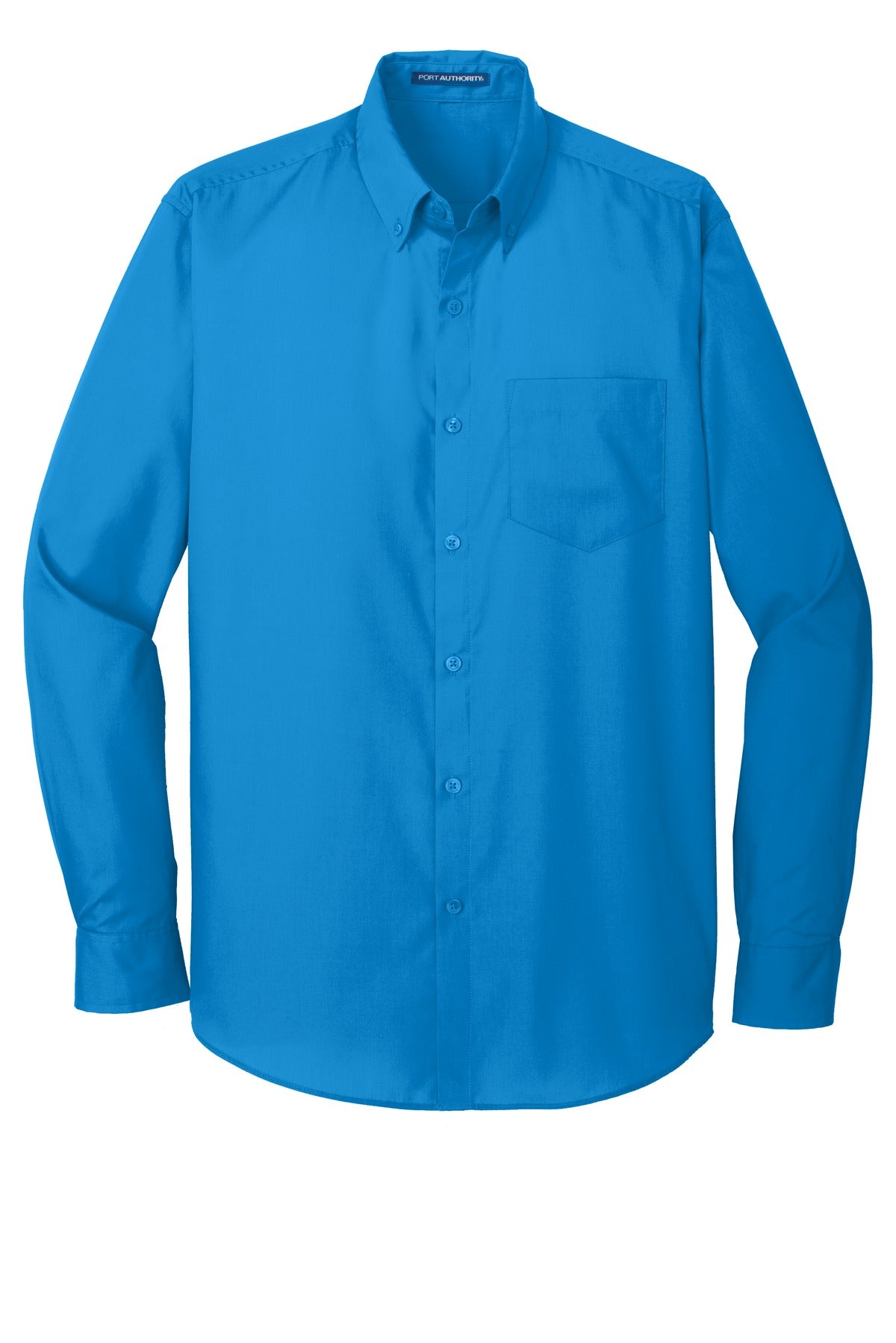 Port Authority W100 Port Authority Long Sleeve Carefree Poplin Shirt