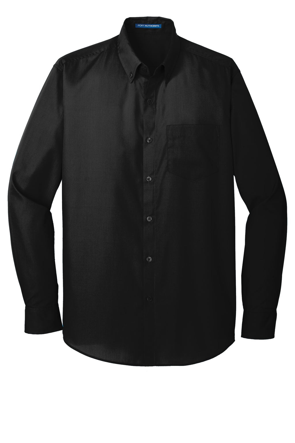 Port Authority W100 Port Authority Long Sleeve Carefree Poplin Shirt