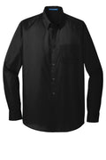 Port Authority W100 Port Authority Long Sleeve Carefree Poplin Shirt