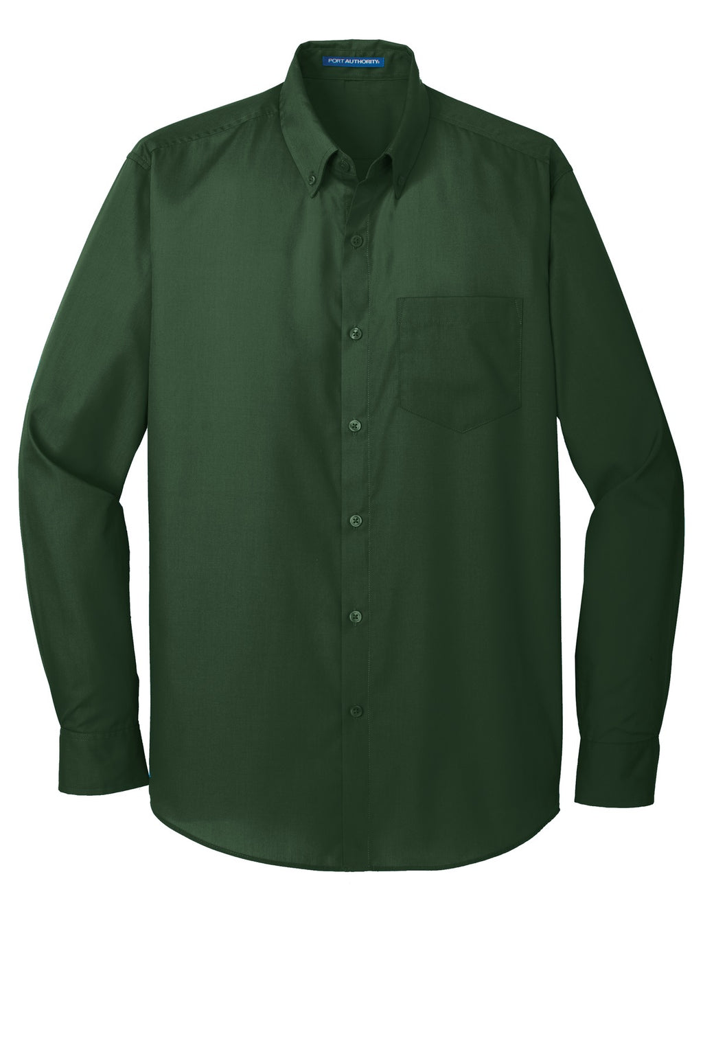 Port Authority W100 Port Authority Long Sleeve Carefree Poplin Shirt