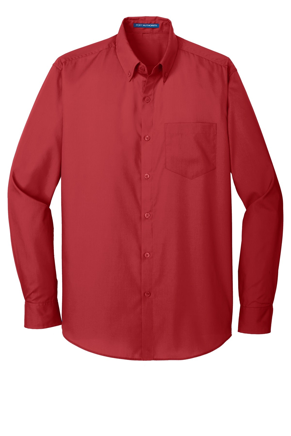 Port Authority W100 Port Authority Long Sleeve Carefree Poplin Shirt