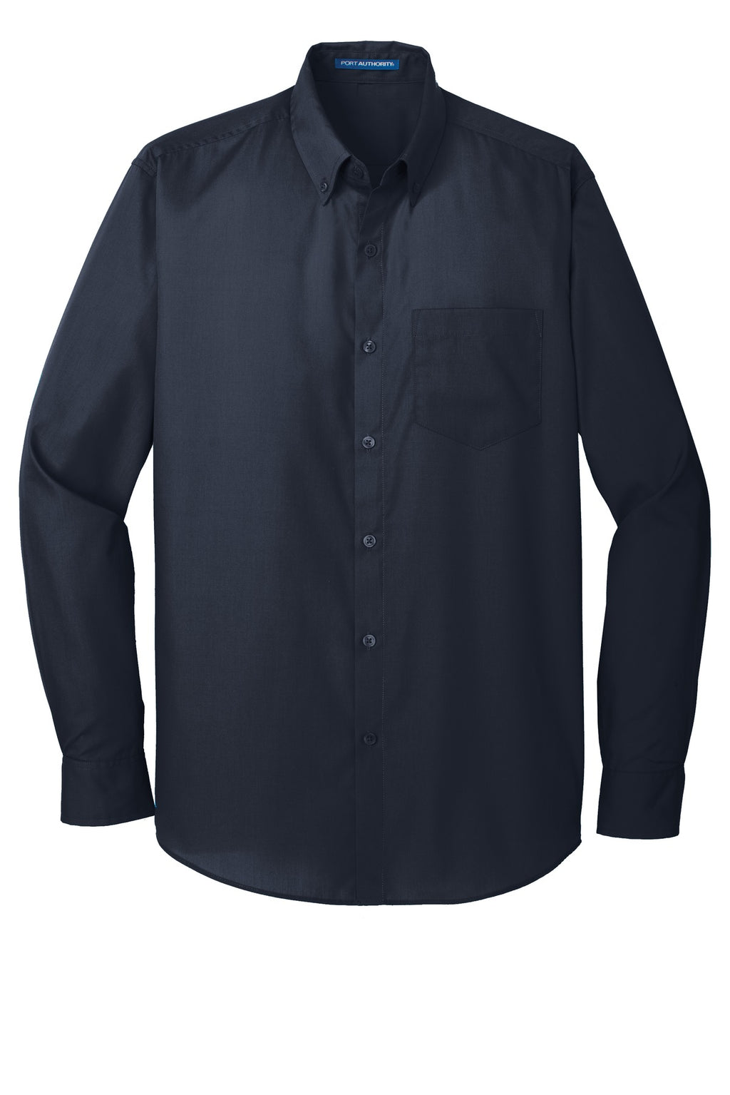 Port Authority W100 Port Authority Long Sleeve Carefree Poplin Shirt