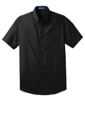 Port Authority W101 Port Authority Short Sleeve Carefree Poplin Shirt