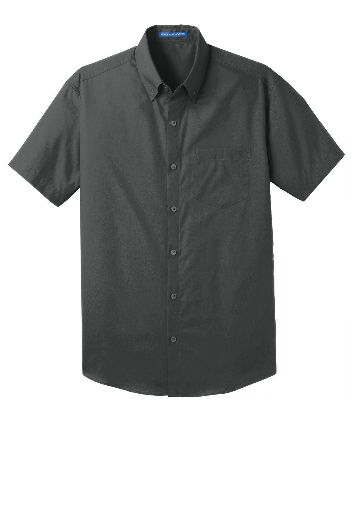 Port Authority W101 Port Authority Short Sleeve Carefree Poplin Shirt