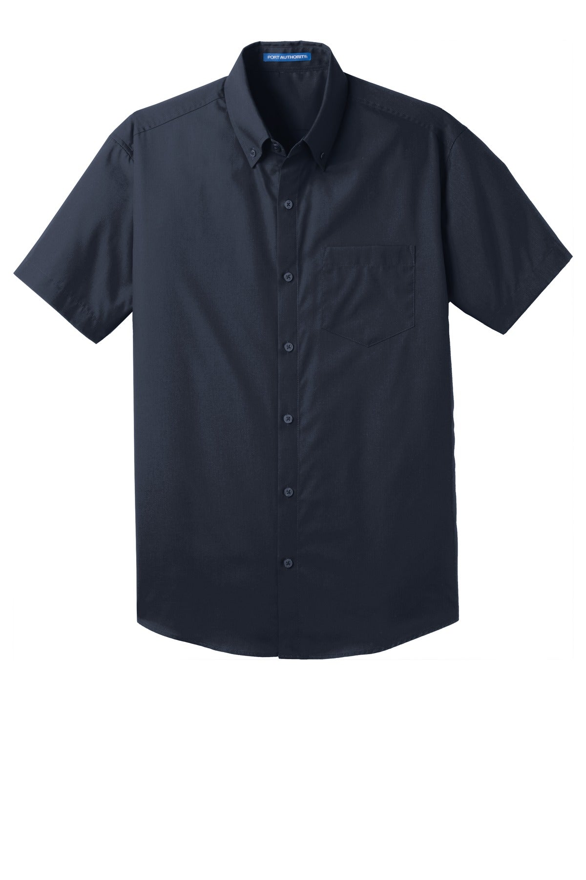Port Authority W101 Port Authority Short Sleeve Carefree Poplin Shirt