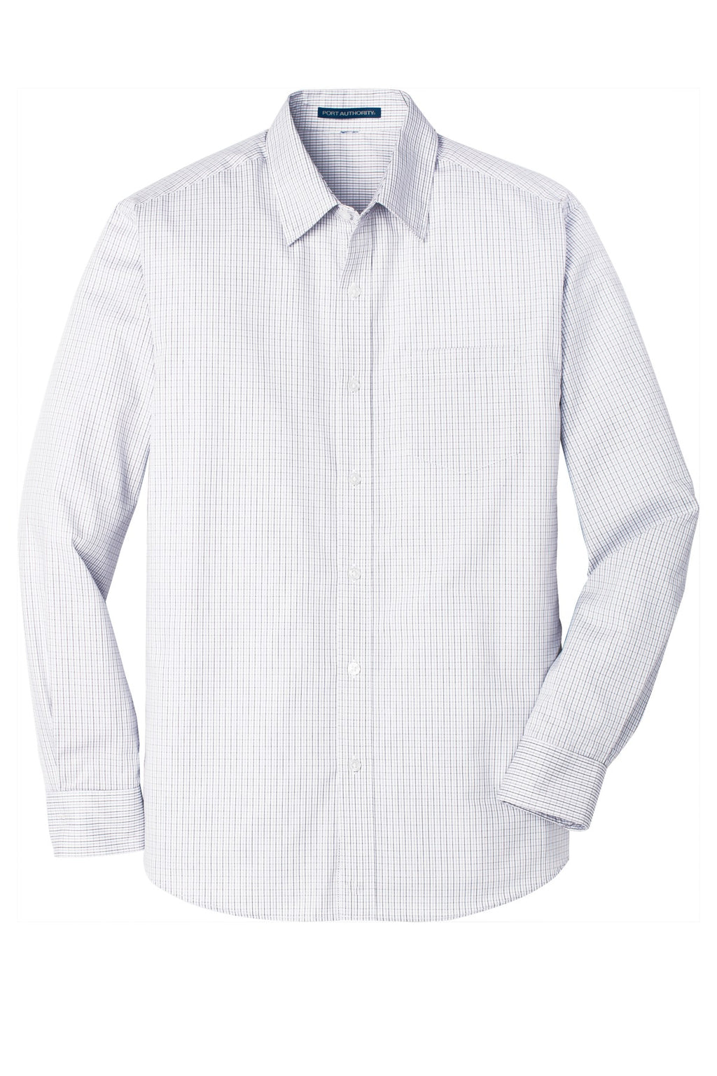 Port Authority W643 DISCONTINUED Port Authority Micro Tattersall Easy Care Shirt