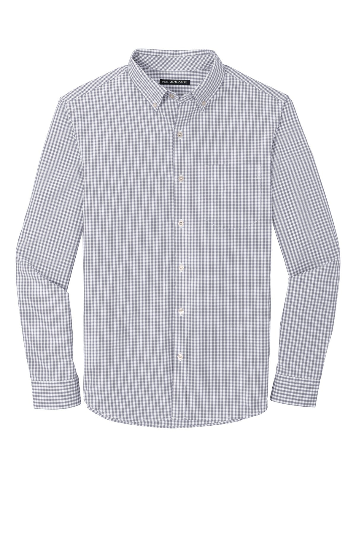 Port Authority W644 Port Authority  Broadcloth Gingham Easy Care Shirt