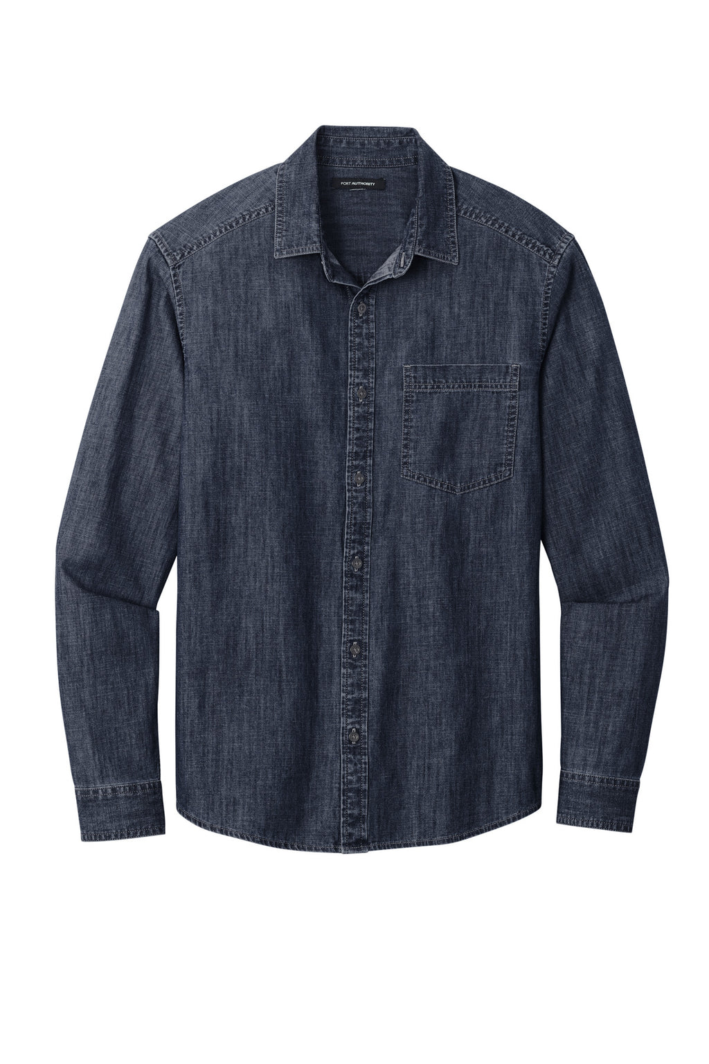 Port Authority W676 DISCONTINUED Port Authority Long Sleeve Perfect Denim Shirt