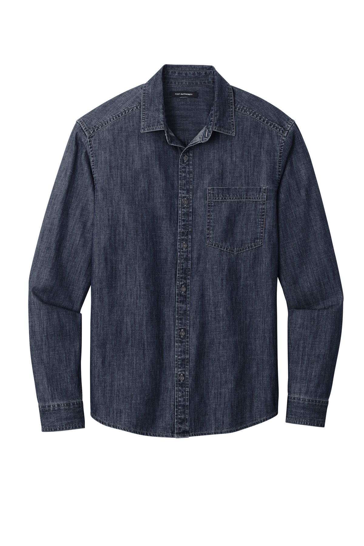 Port Authority W676 DISCONTINUED Port Authority Long Sleeve Perfect Denim Shirt