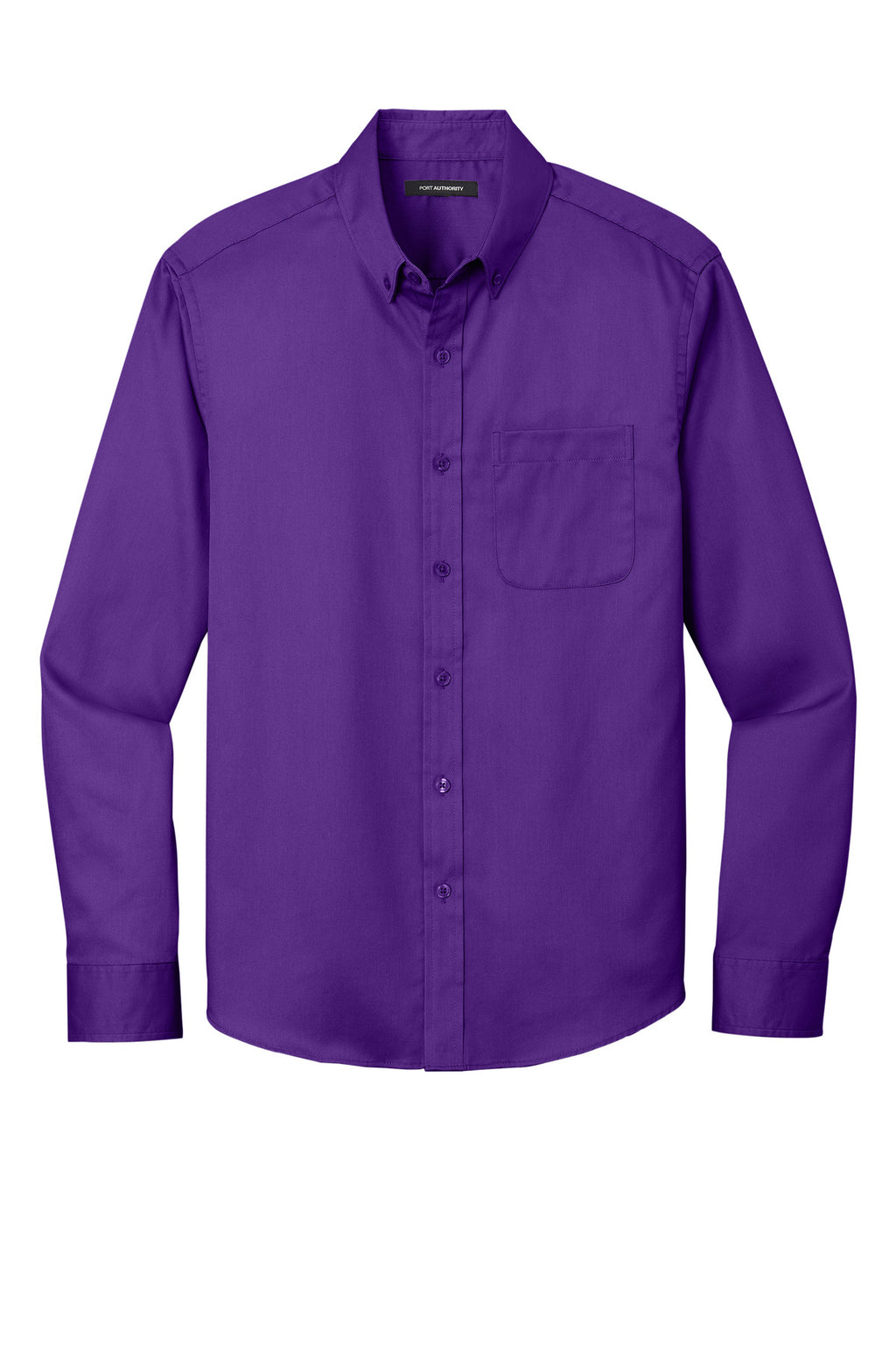 Port Authority W808 Port Authority Long Sleeve SuperPro React Twill Shirt