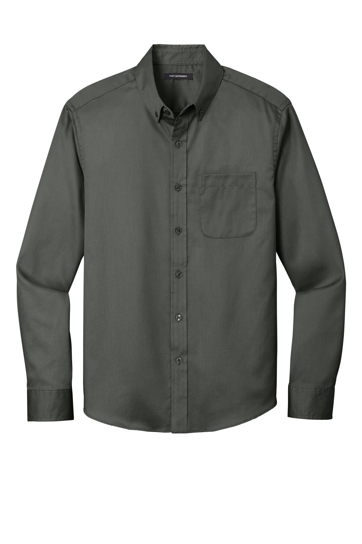 Port Authority W808 Port Authority Long Sleeve SuperPro React Twill Shirt