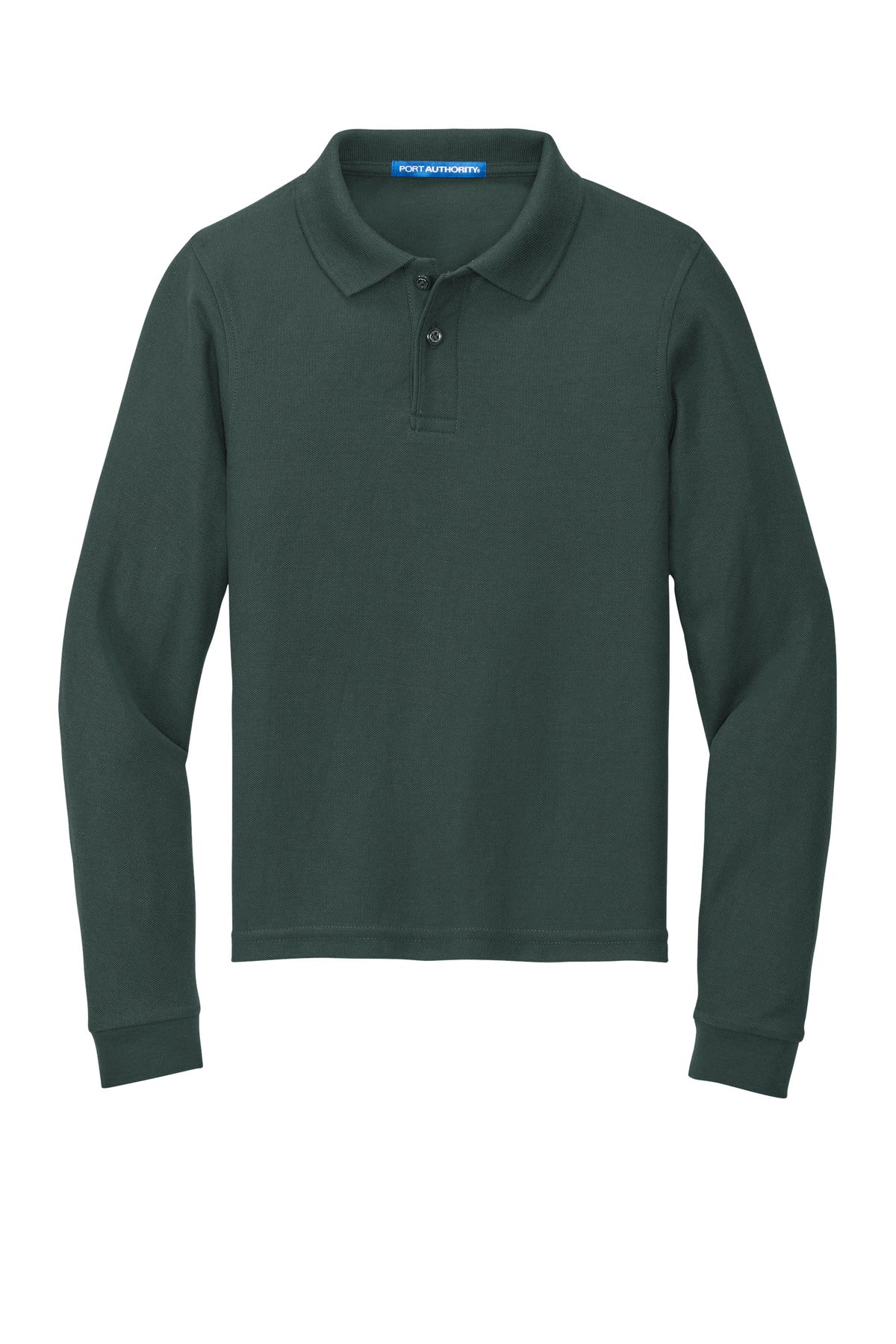 Port Authority Y500LS Port Authority Youth Long Sleeve Silk Touch Polo