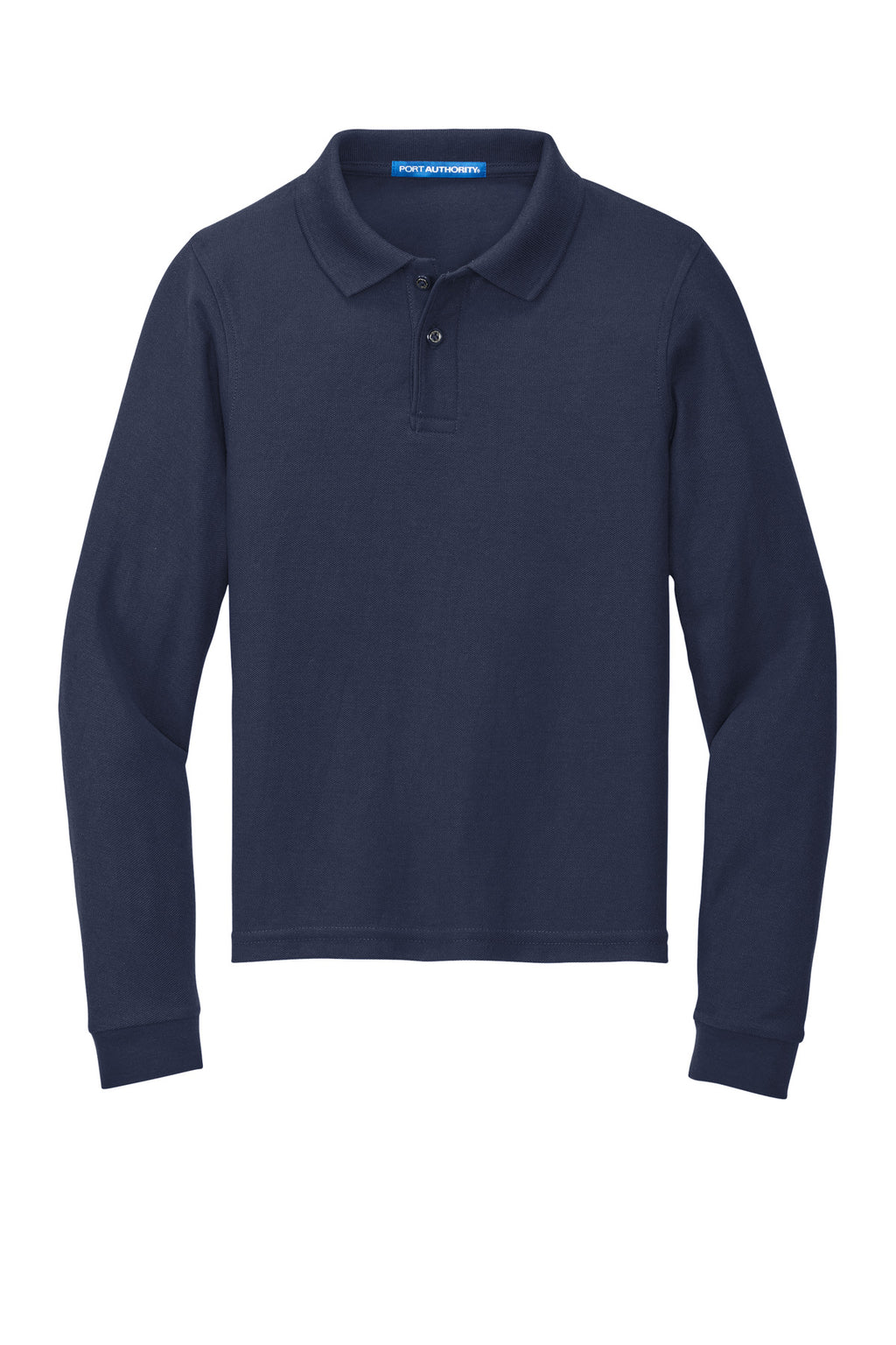 Port Authority Y500LS Port Authority Youth Long Sleeve Silk Touch Polo