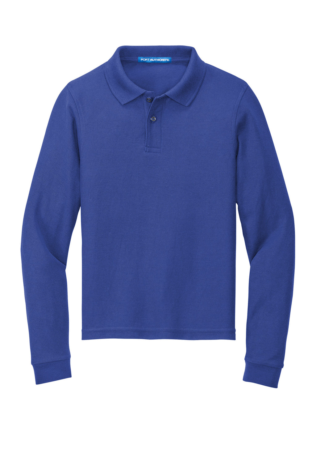 Port Authority Y500LS Port Authority Youth Long Sleeve Silk Touch Polo