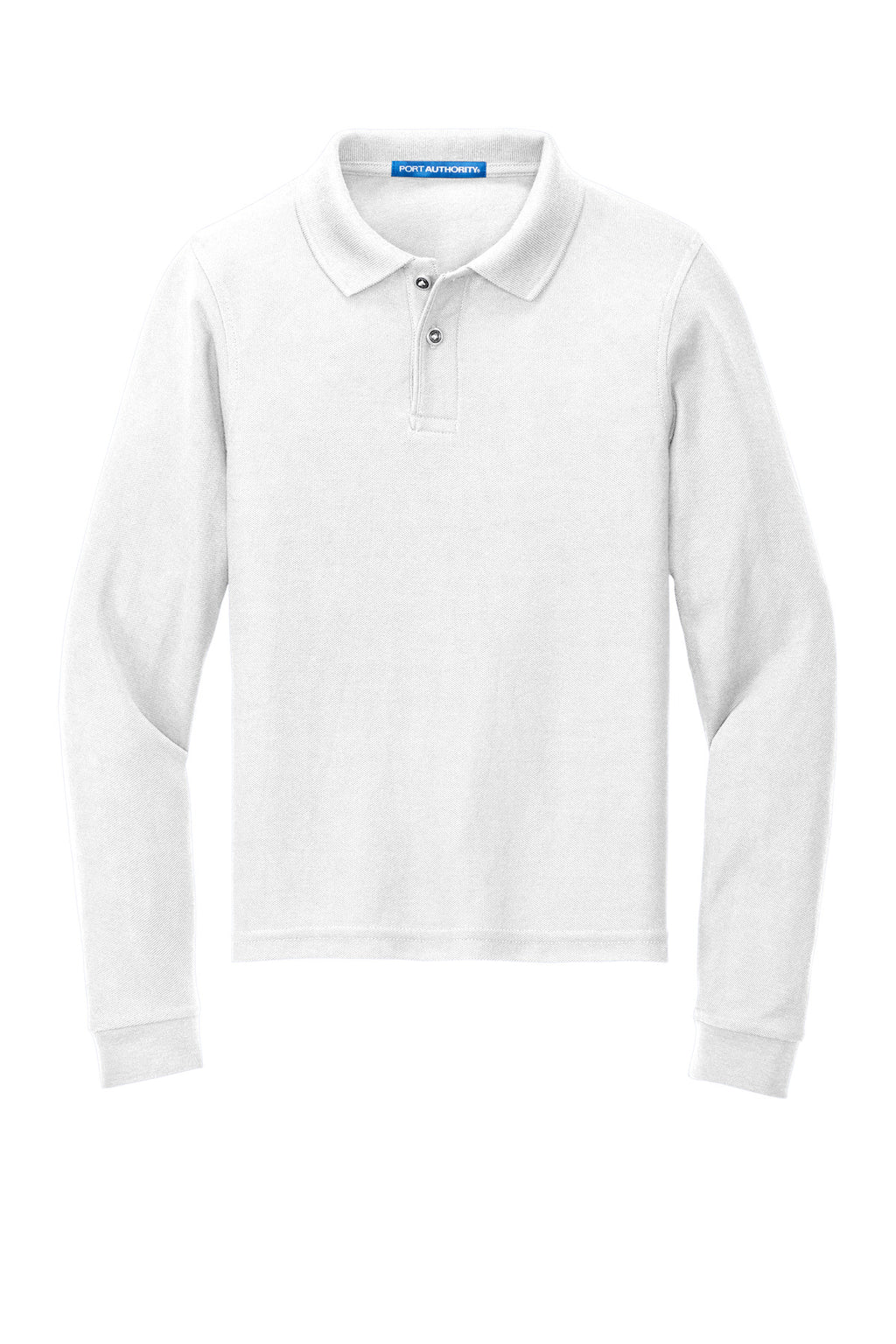 Port Authority Y500LS Port Authority Youth Long Sleeve Silk Touch Polo