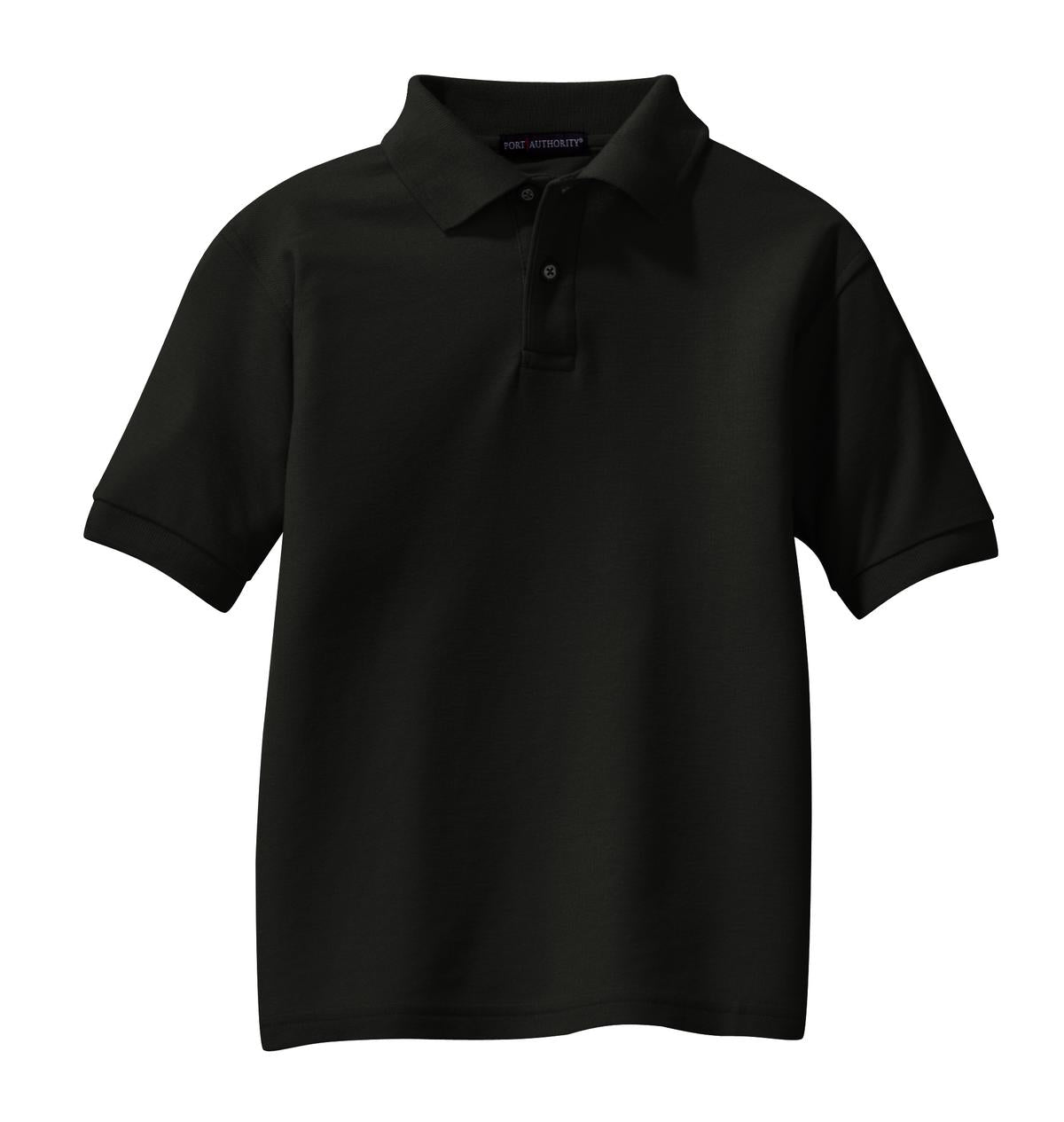Port Authority Y500 Port Authority Youth Silk Touch Polo