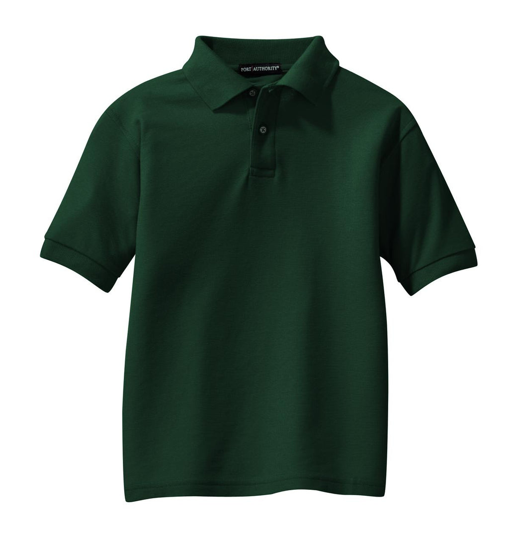 Port Authority Y500 Port Authority Youth Silk Touch Polo