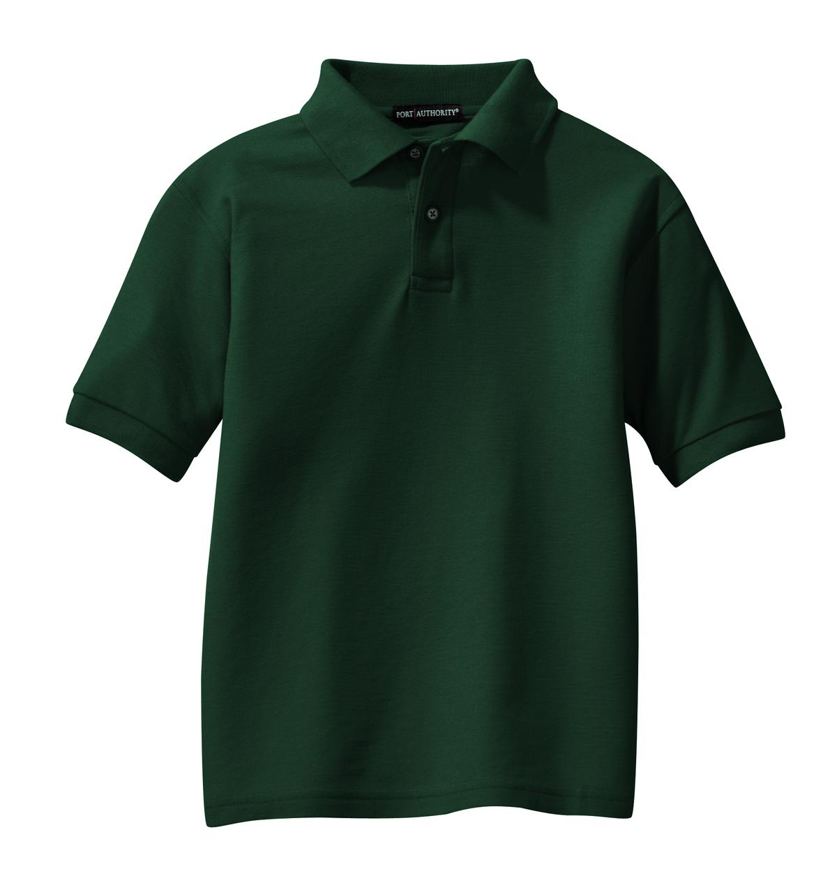Port Authority Y500 Port Authority Youth Silk Touch Polo