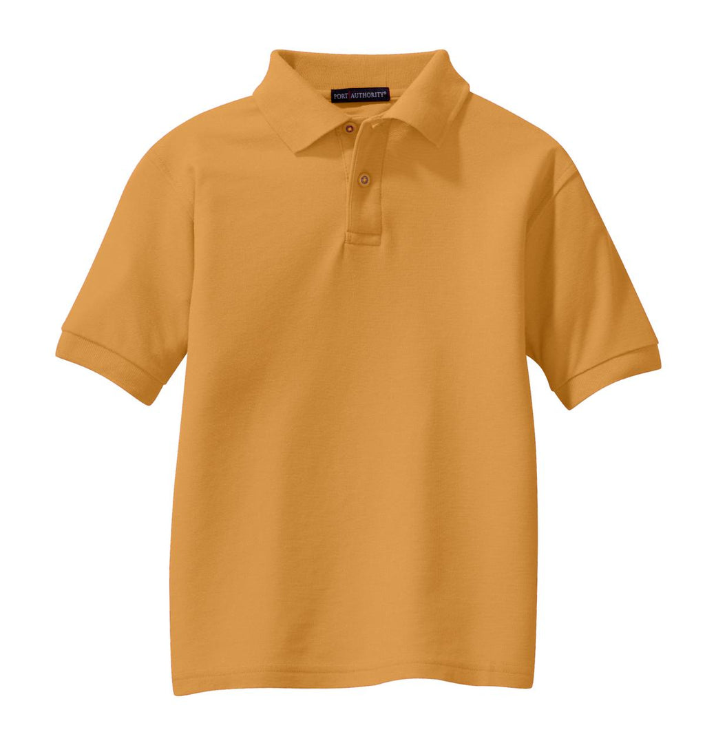 Port Authority Y500 Port Authority Youth Silk Touch Polo