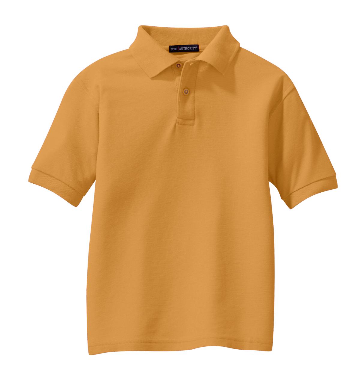 Port Authority Y500 Port Authority Youth Silk Touch Polo
