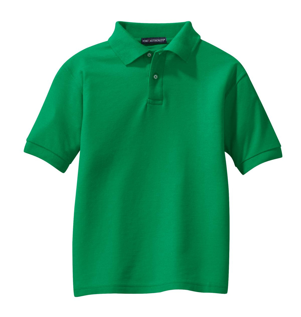Port Authority Y500 Port Authority Youth Silk Touch Polo