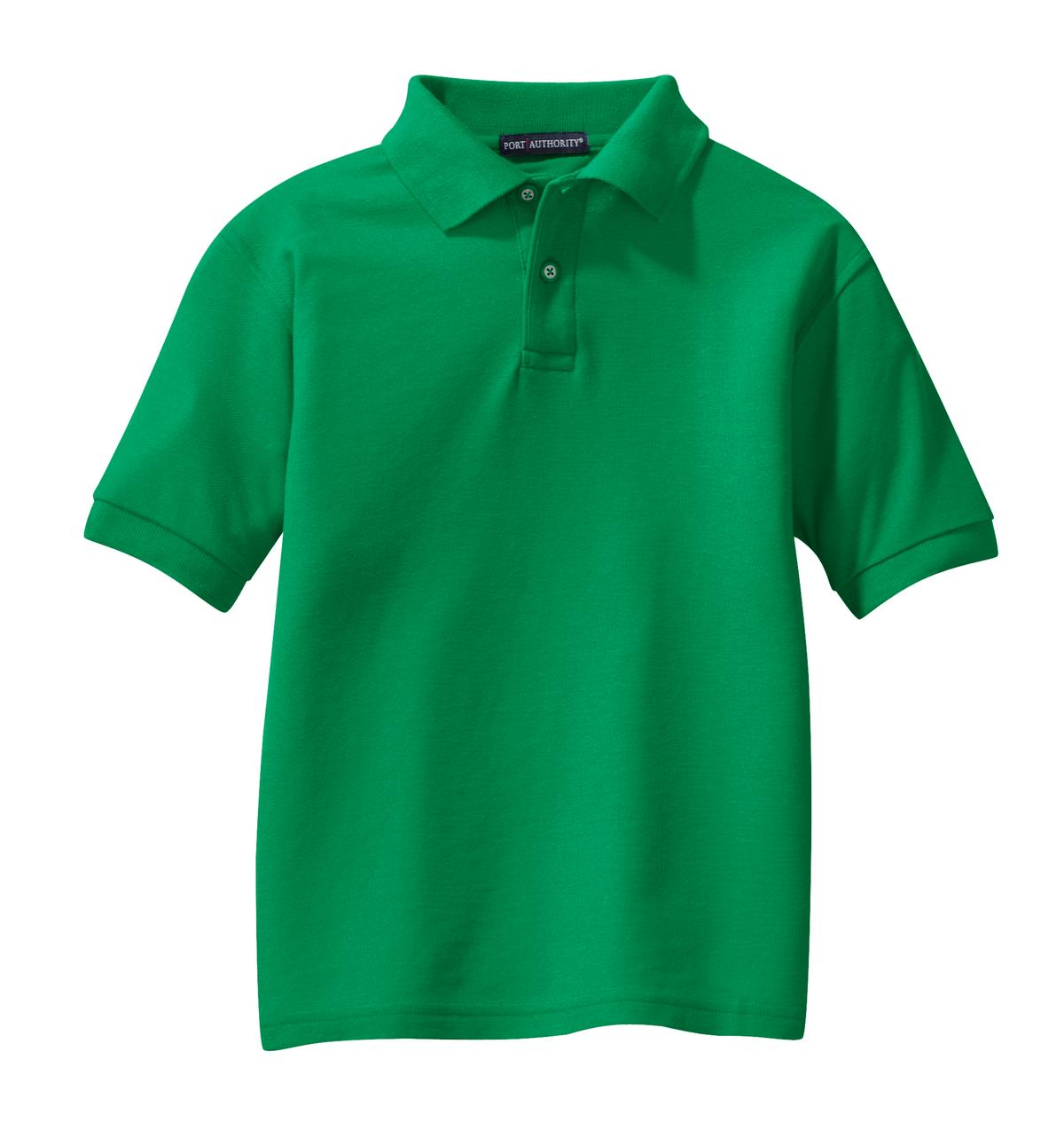 Port Authority Y500 Port Authority Youth Silk Touch Polo