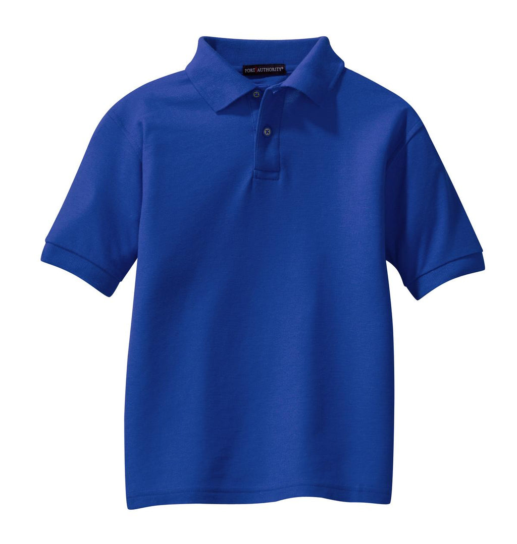 Port Authority Y500 Port Authority Youth Silk Touch Polo