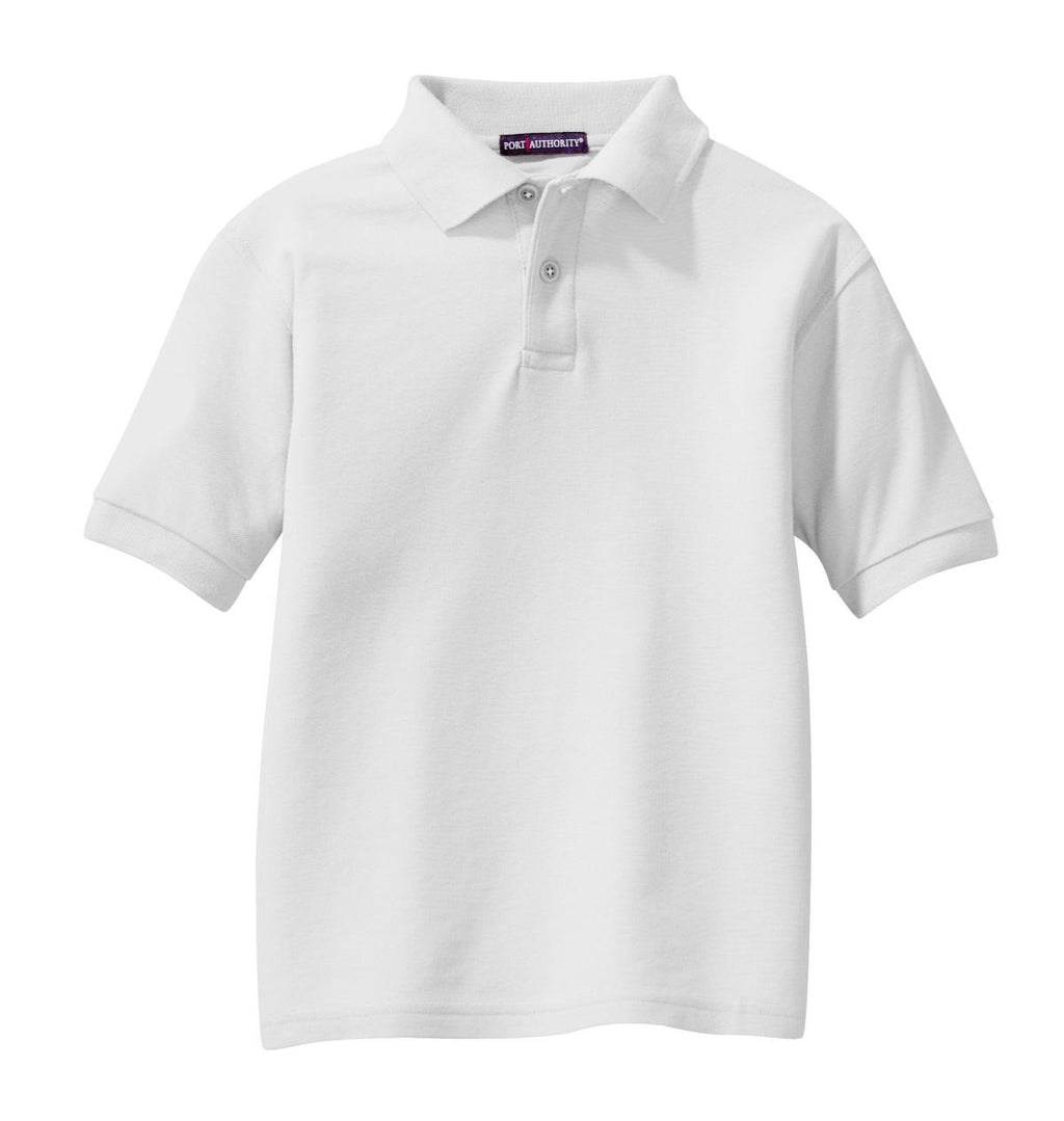 Port Authority Y500 Port Authority Youth Silk Touch Polo