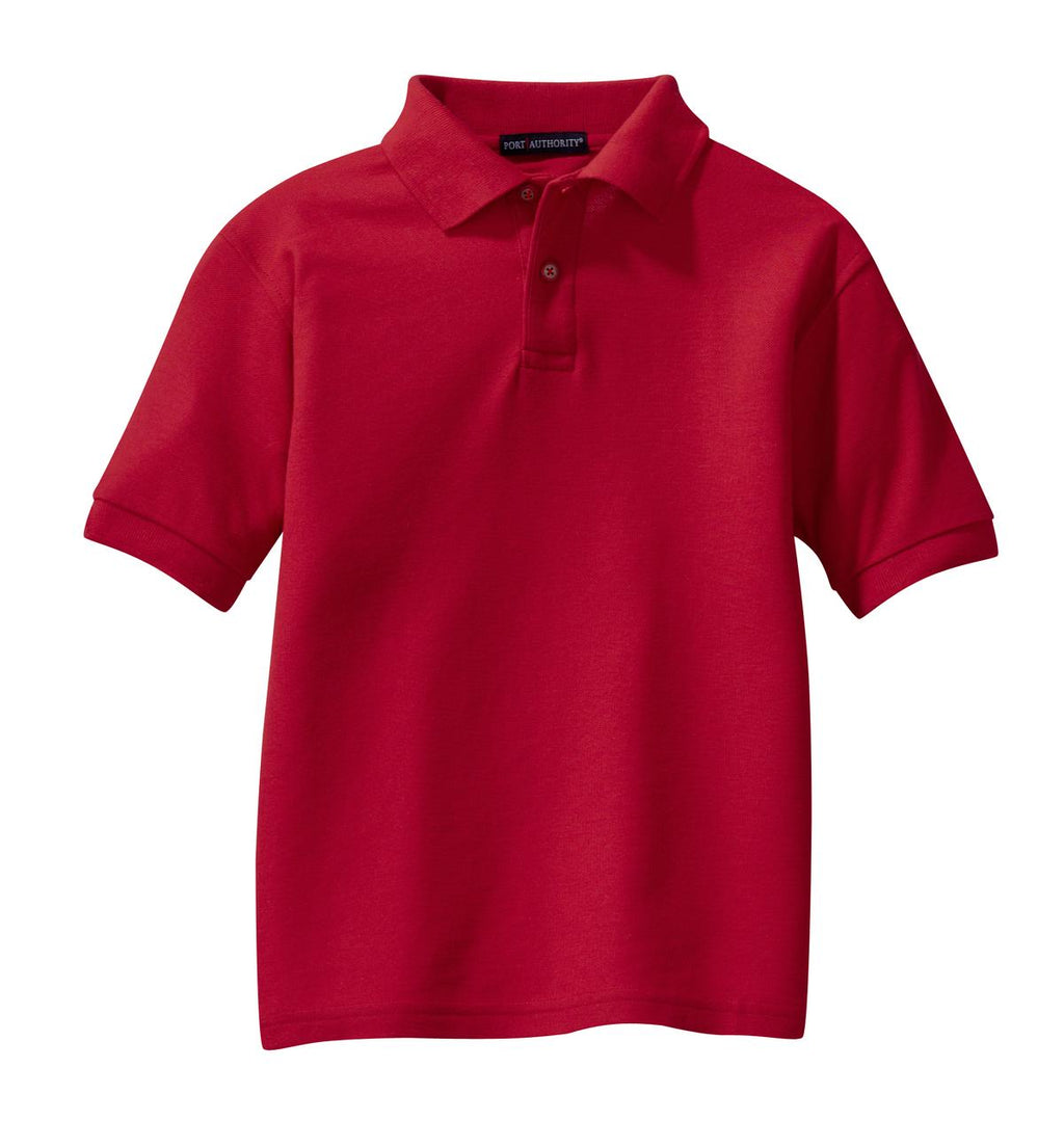 Port Authority Y500 Port Authority Youth Silk Touch Polo