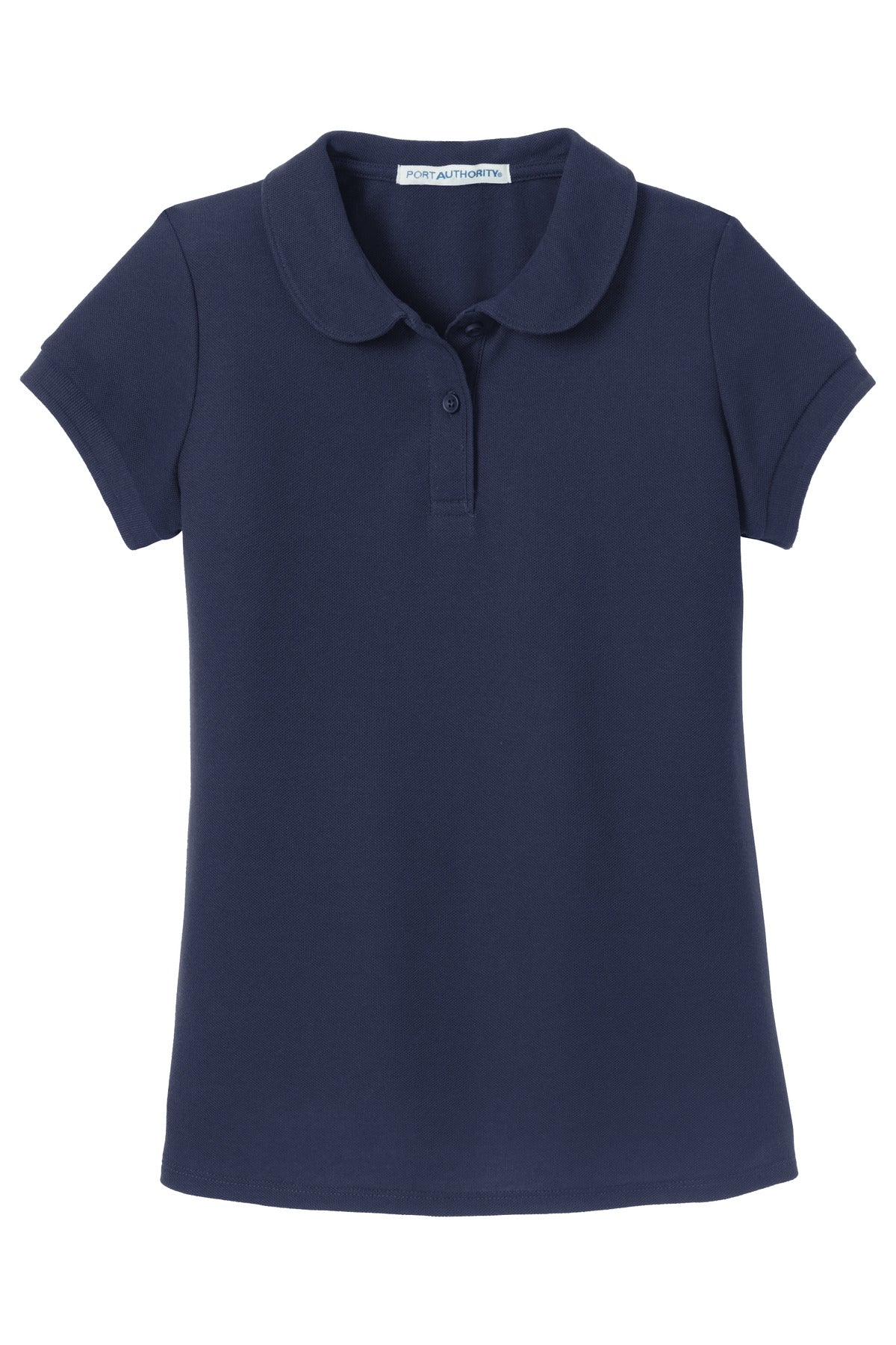 Port Authority YG503 Port Authority Girls Silk Touch Peter Pan Collar Polo