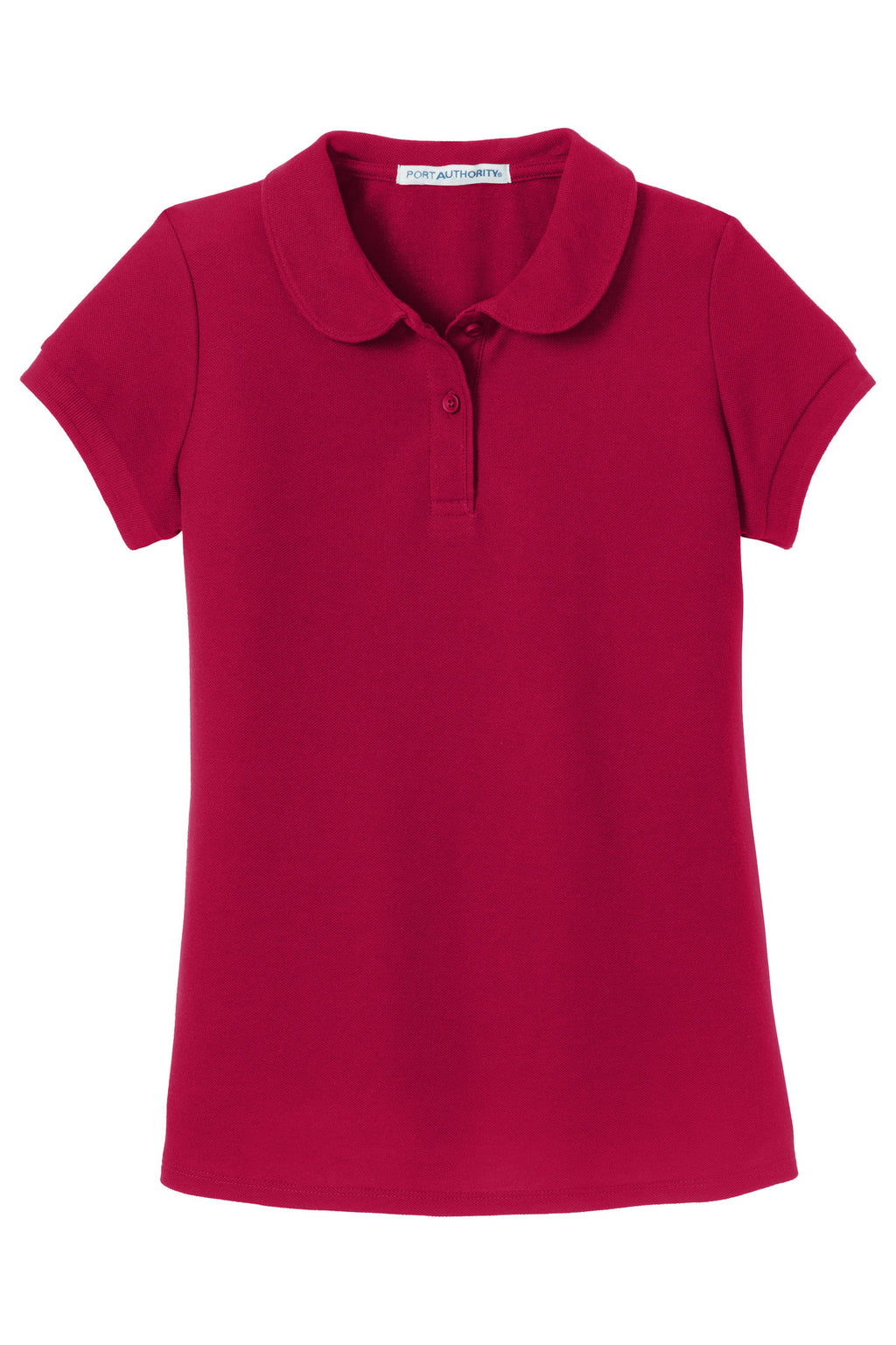 Port Authority YG503 Port Authority Girls Silk Touch Peter Pan Collar Polo