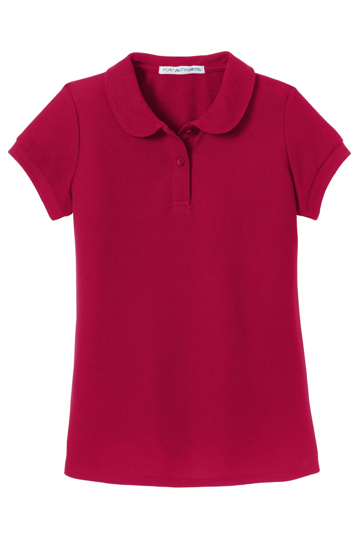 Port Authority YG503 Port Authority Girls Silk Touch Peter Pan Collar Polo