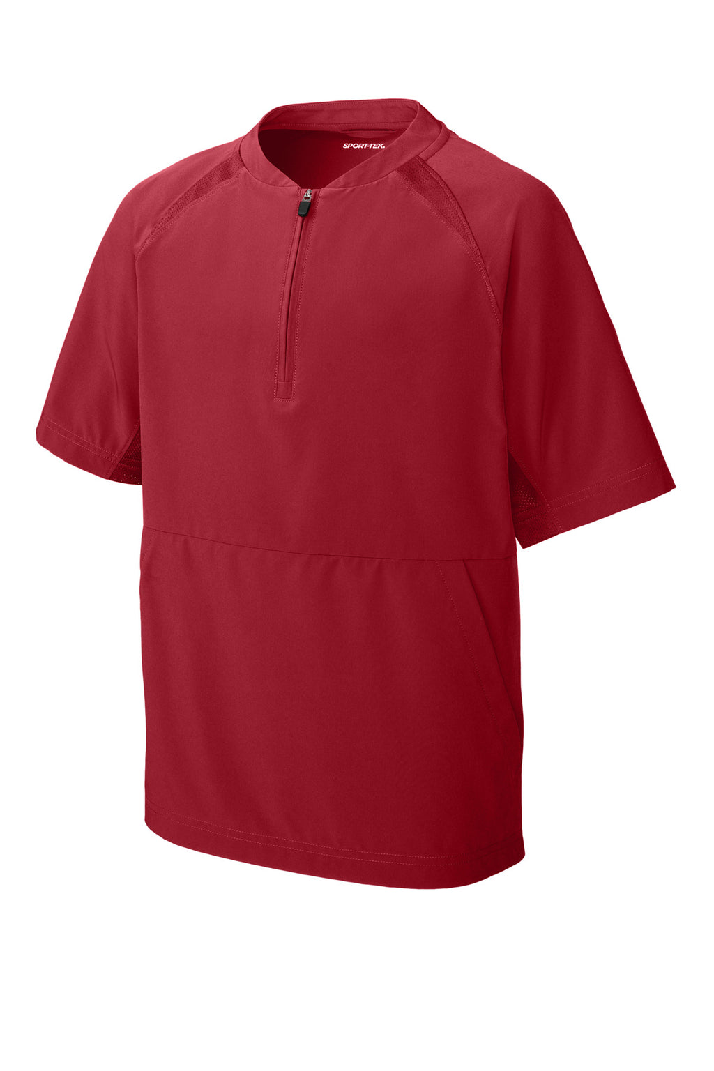 Sport-Tek YJST489 Tek Youth Repeat 1/2-Zip Short Sleeve Jacket