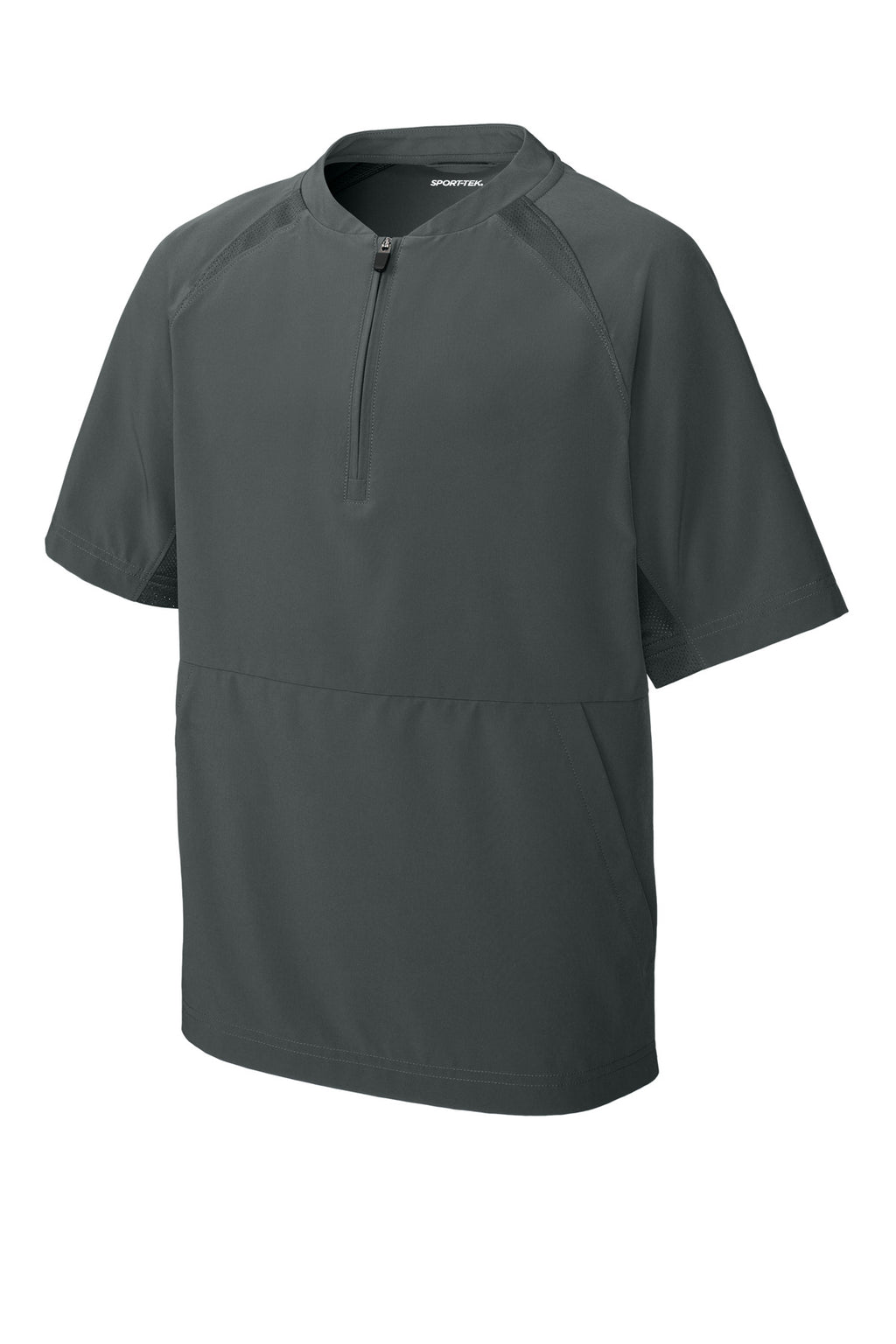 Sport-Tek YJST489 Tek Youth Repeat 1/2-Zip Short Sleeve Jacket