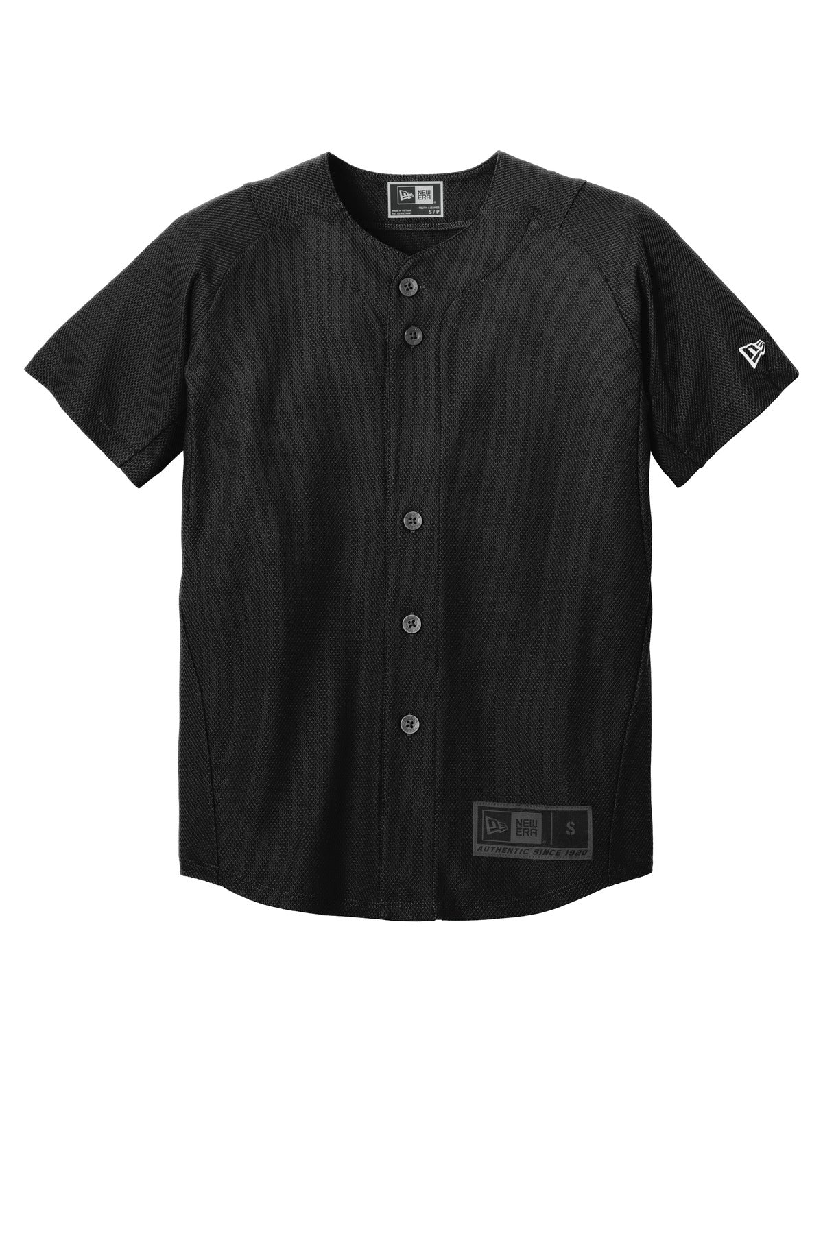New Era YNEA220 Button Jersey