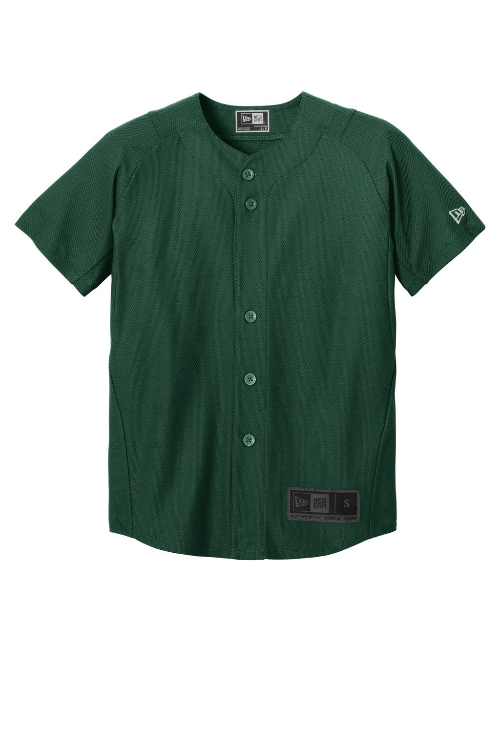 New Era YNEA220 Button Jersey