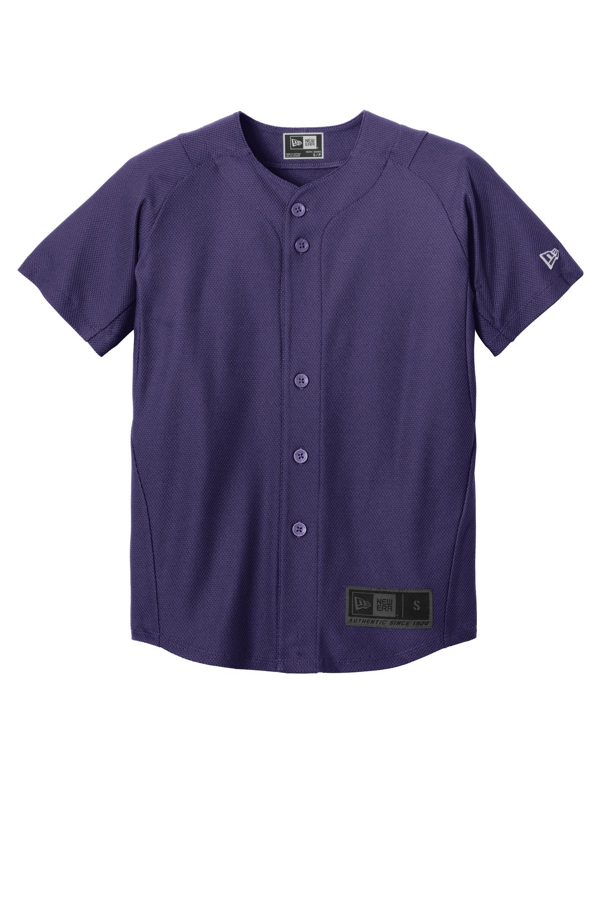 New Era YNEA220 Button Jersey