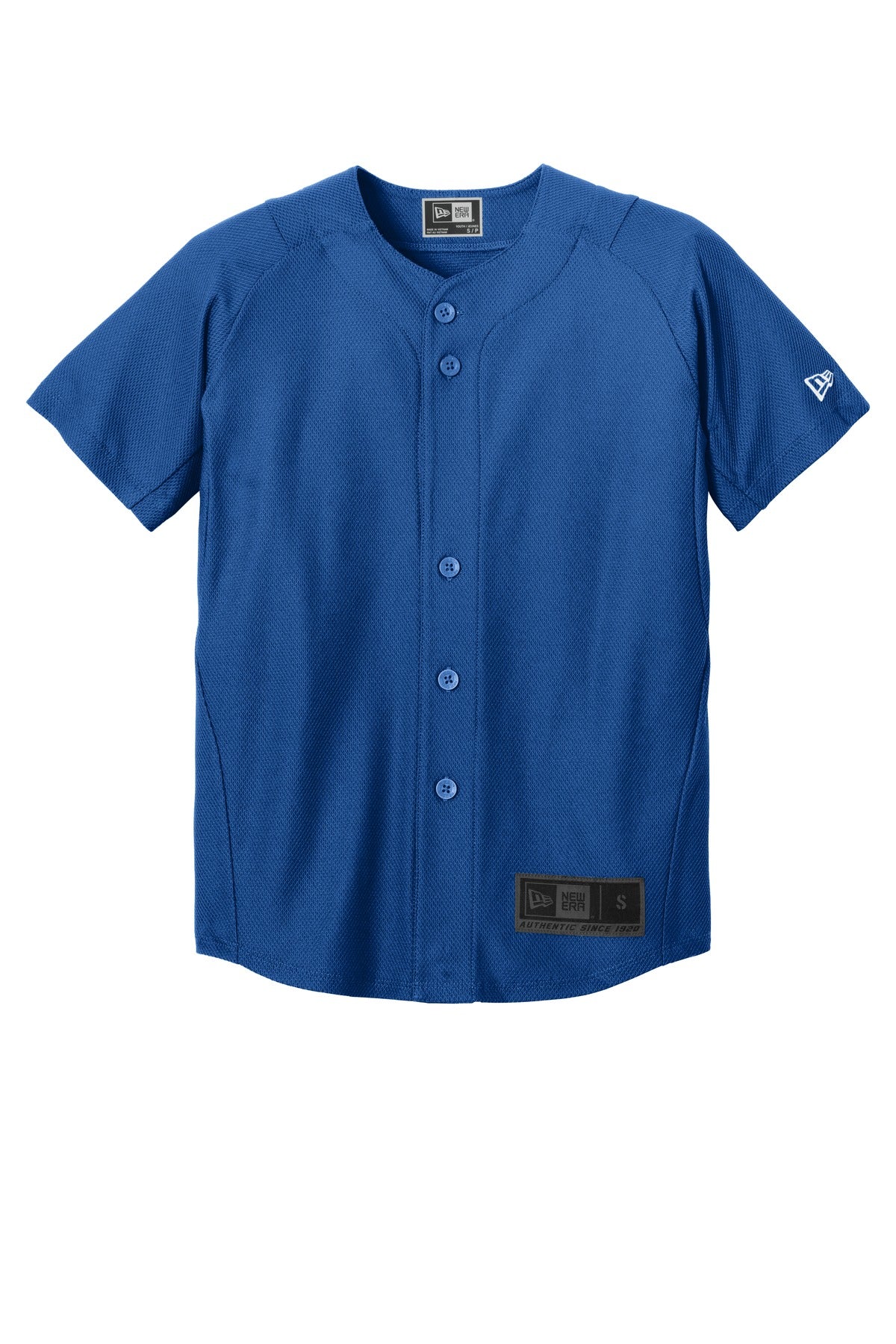 New Era YNEA220 Button Jersey