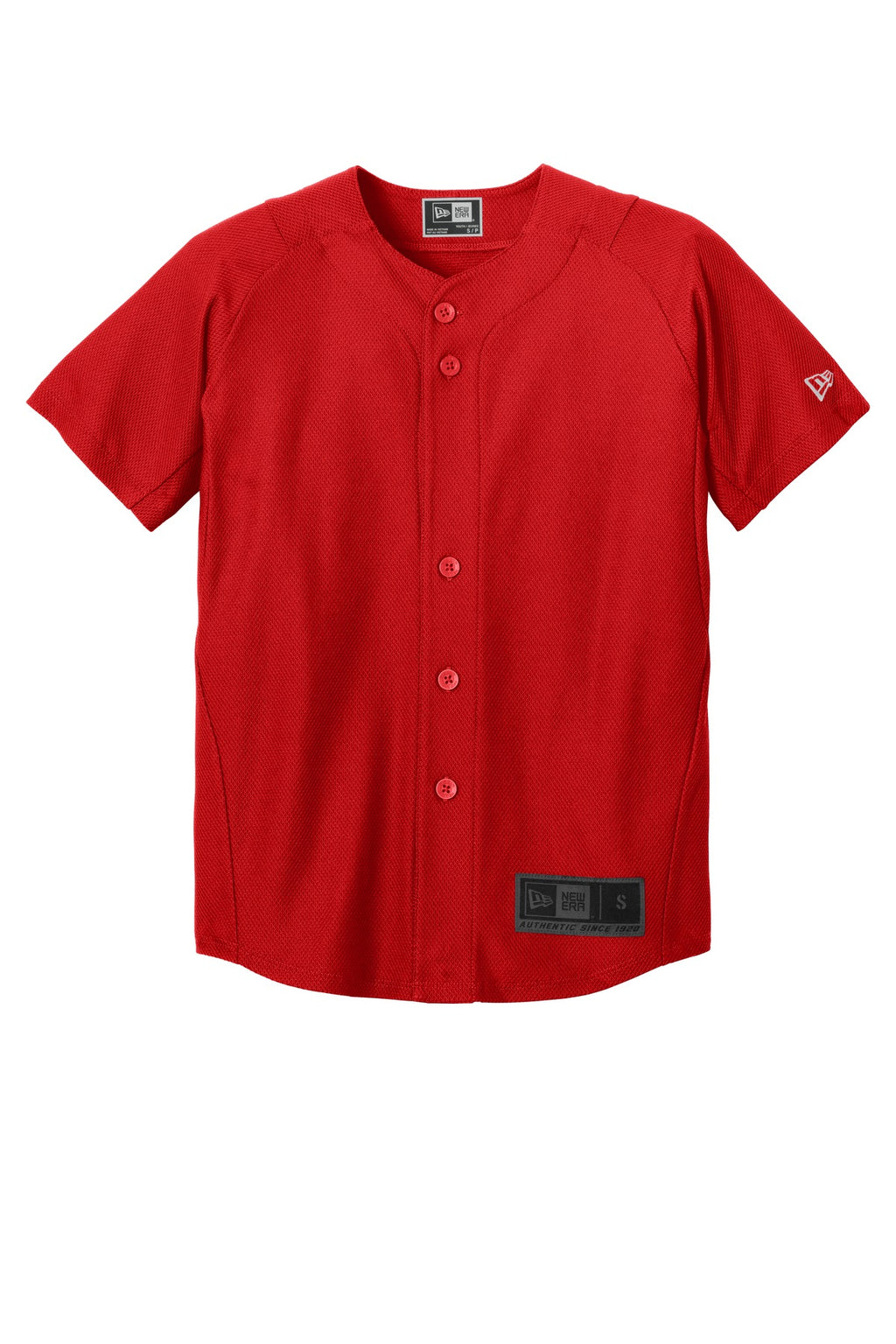 New Era YNEA220 Button Jersey