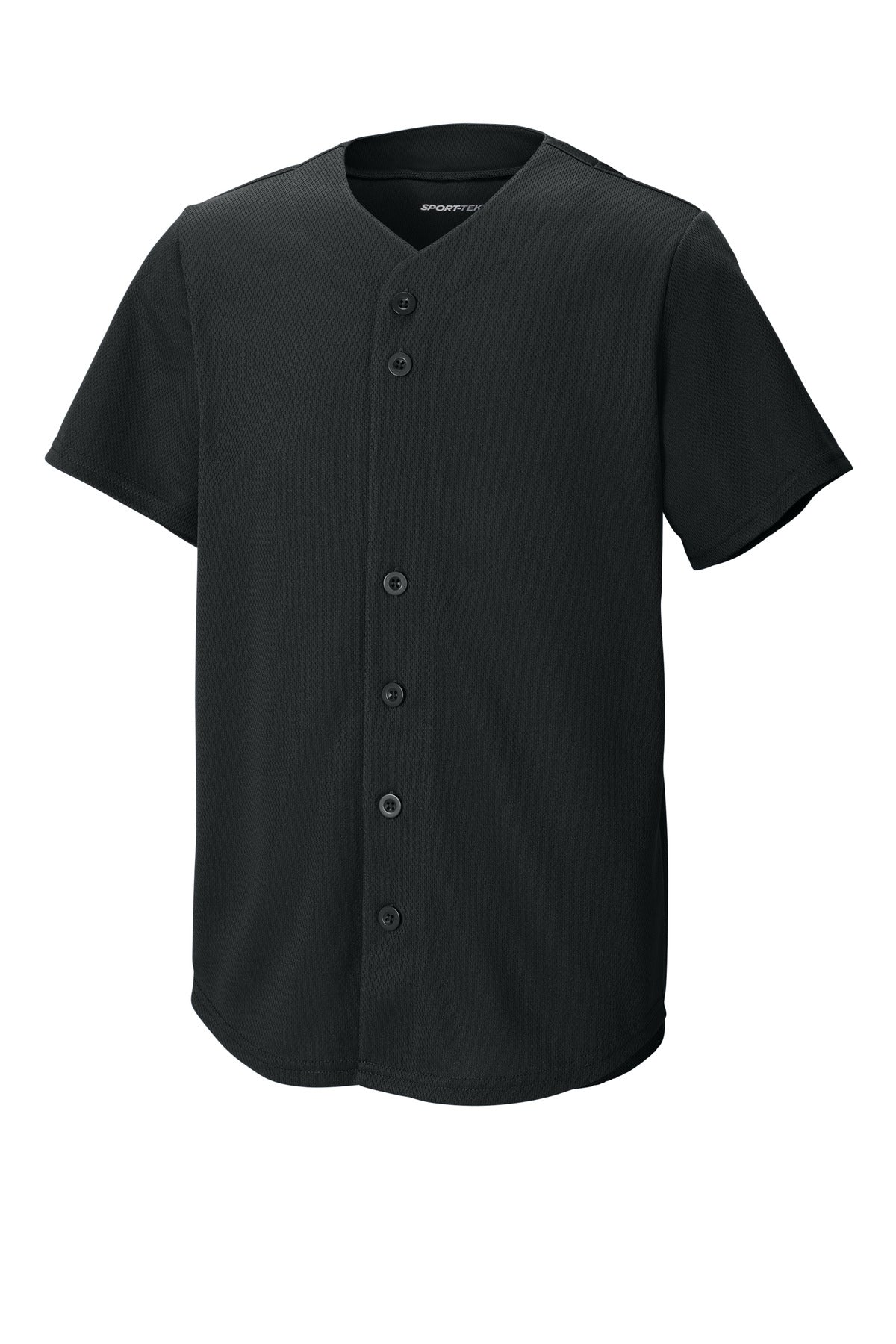 Sport-Tek YST220 Tek Youth PosiCharge Tough Mesh Full-Button Jersey