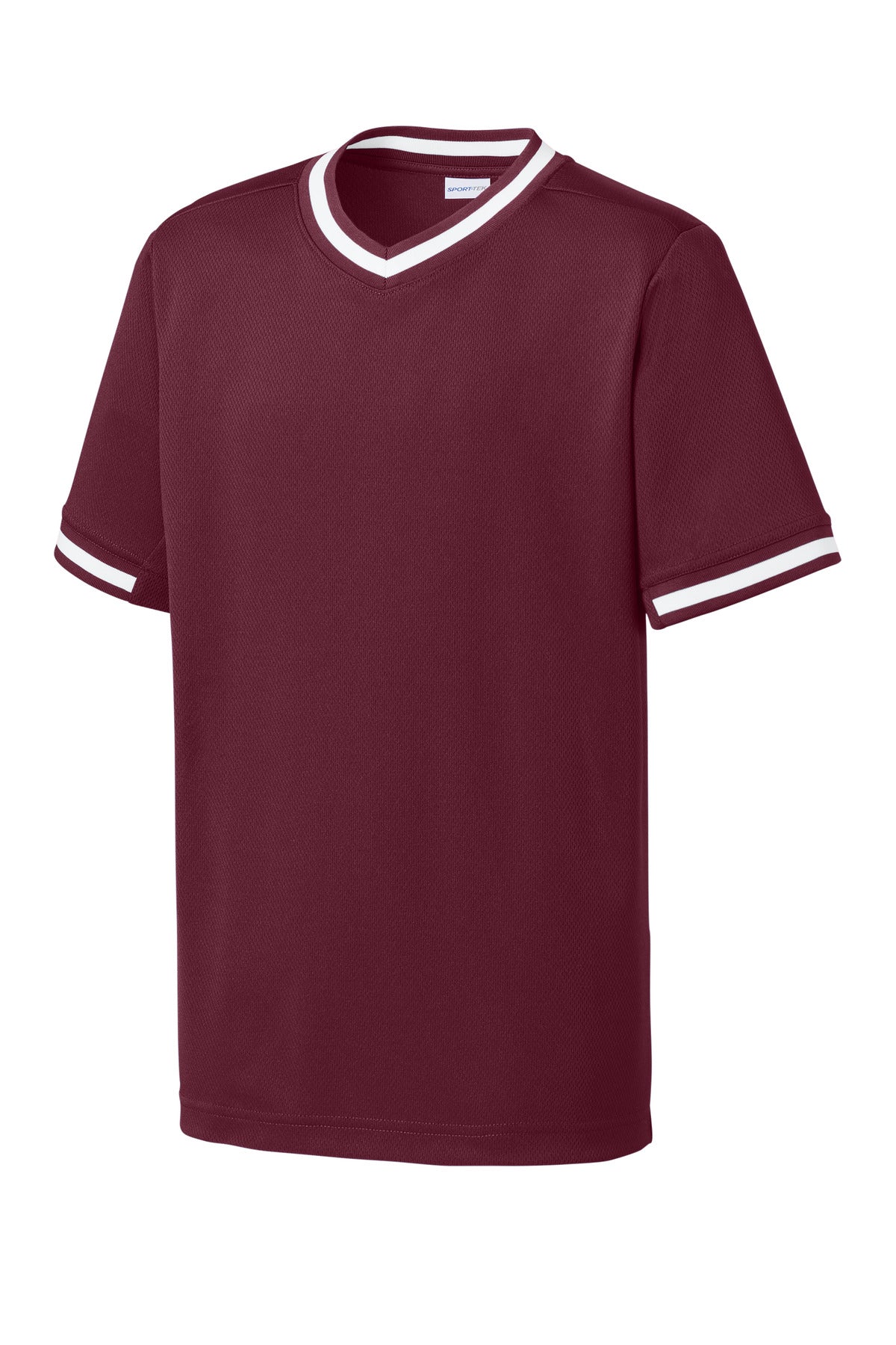 Sport-Tek YST221 Tek Youth Tough Mesh V-Neck Baseball Jersey