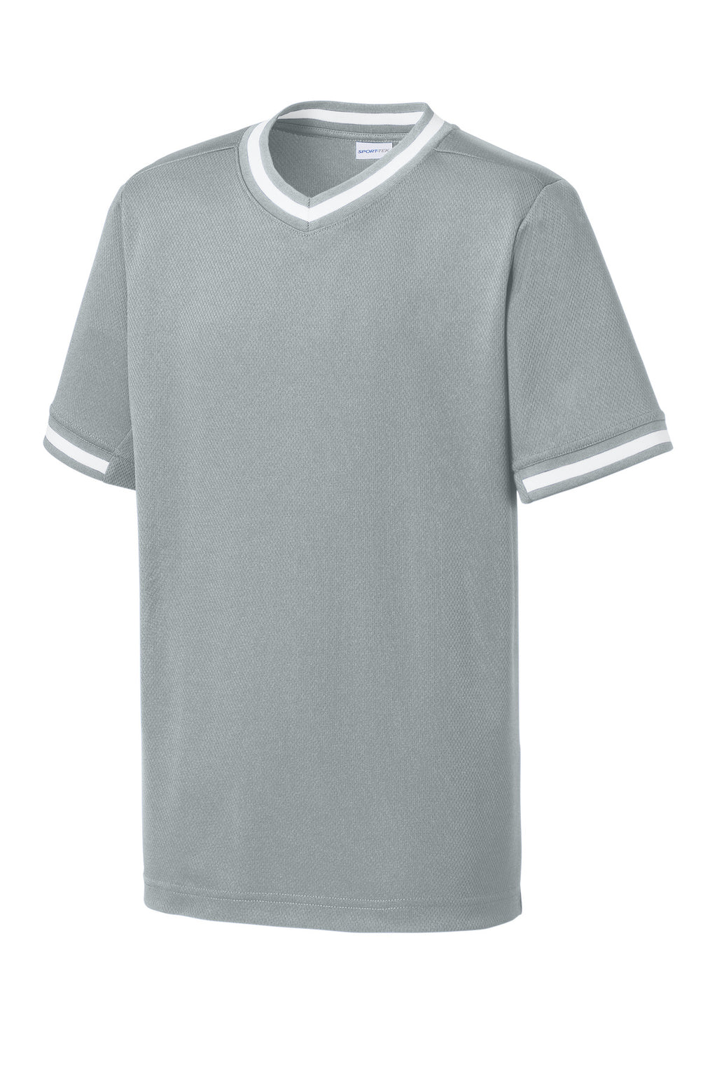 Sport-Tek YST221 Tek Youth Tough Mesh V-Neck Baseball Jersey