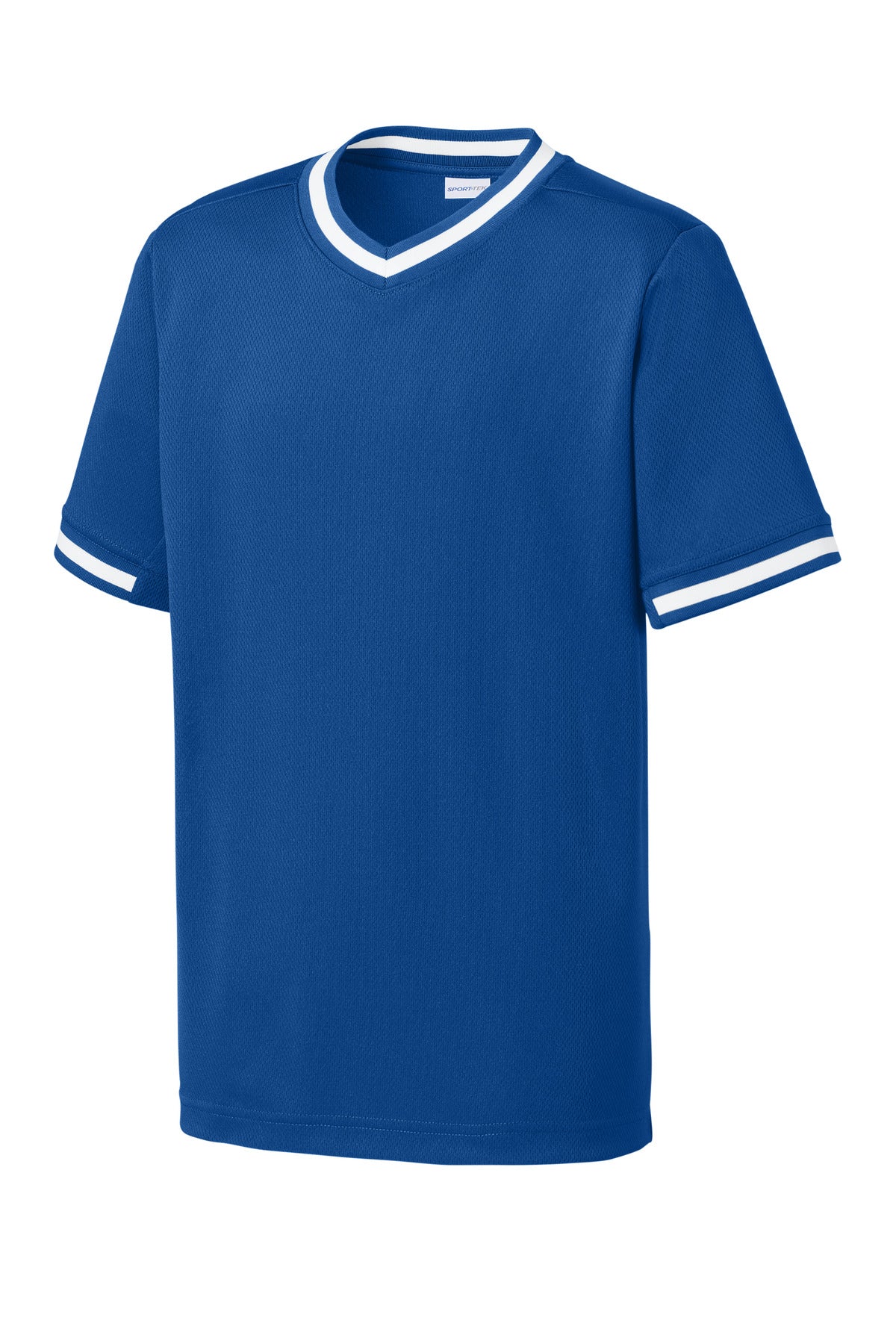 Sport-Tek YST221 Tek Youth Tough Mesh V-Neck Baseball Jersey